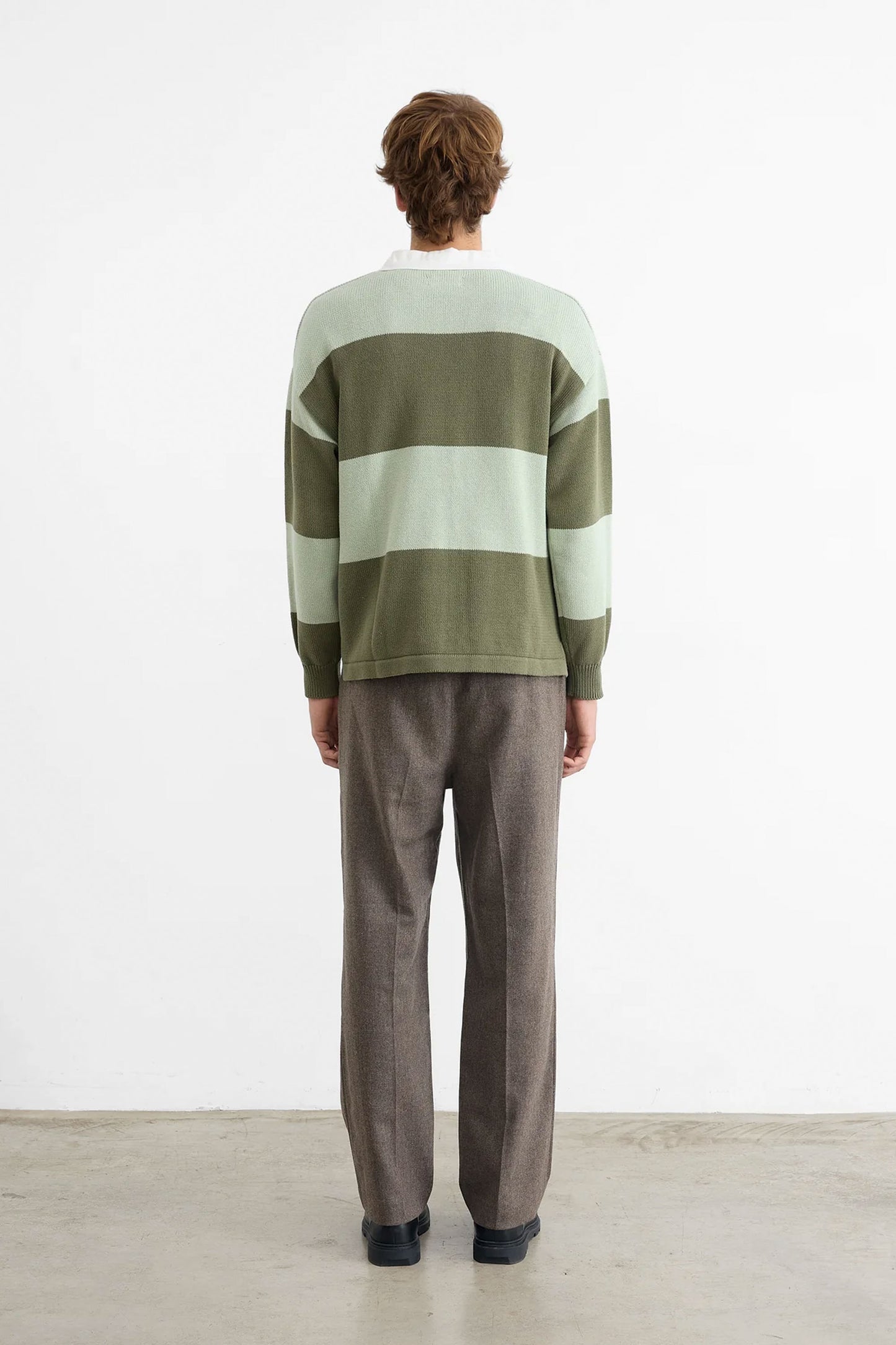 Pukas Surf Shop Man Sweat Edmmond Undercover Polo Plain Khaki