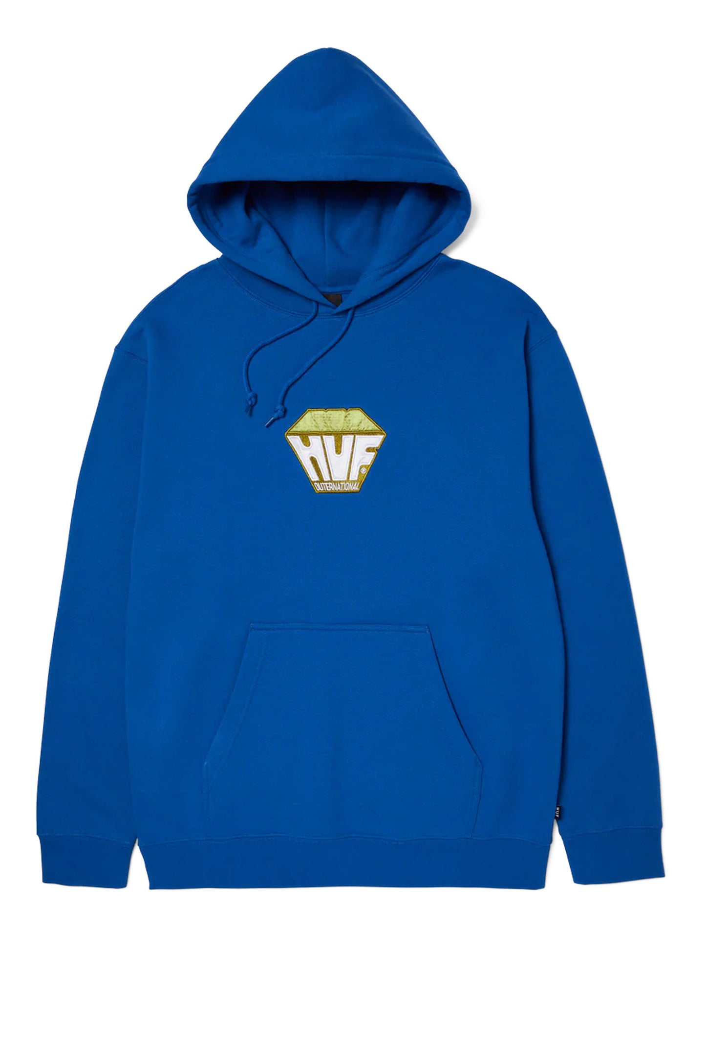 Pukas Surf Shop Man Sweat HUF Big Block Hoodie Cobalt Blue