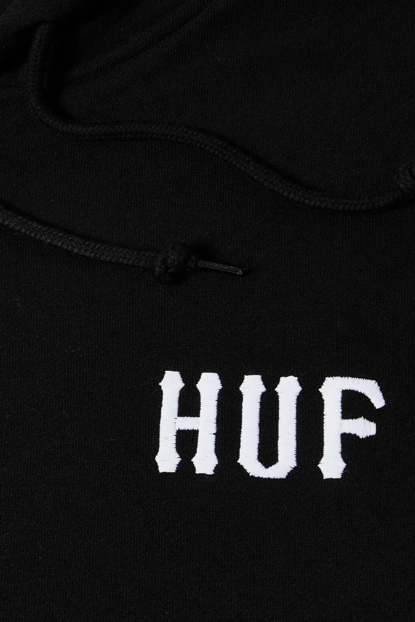 Pukas Surf Shop Man Sweat HUF Set Classic Logo Full Zip Black