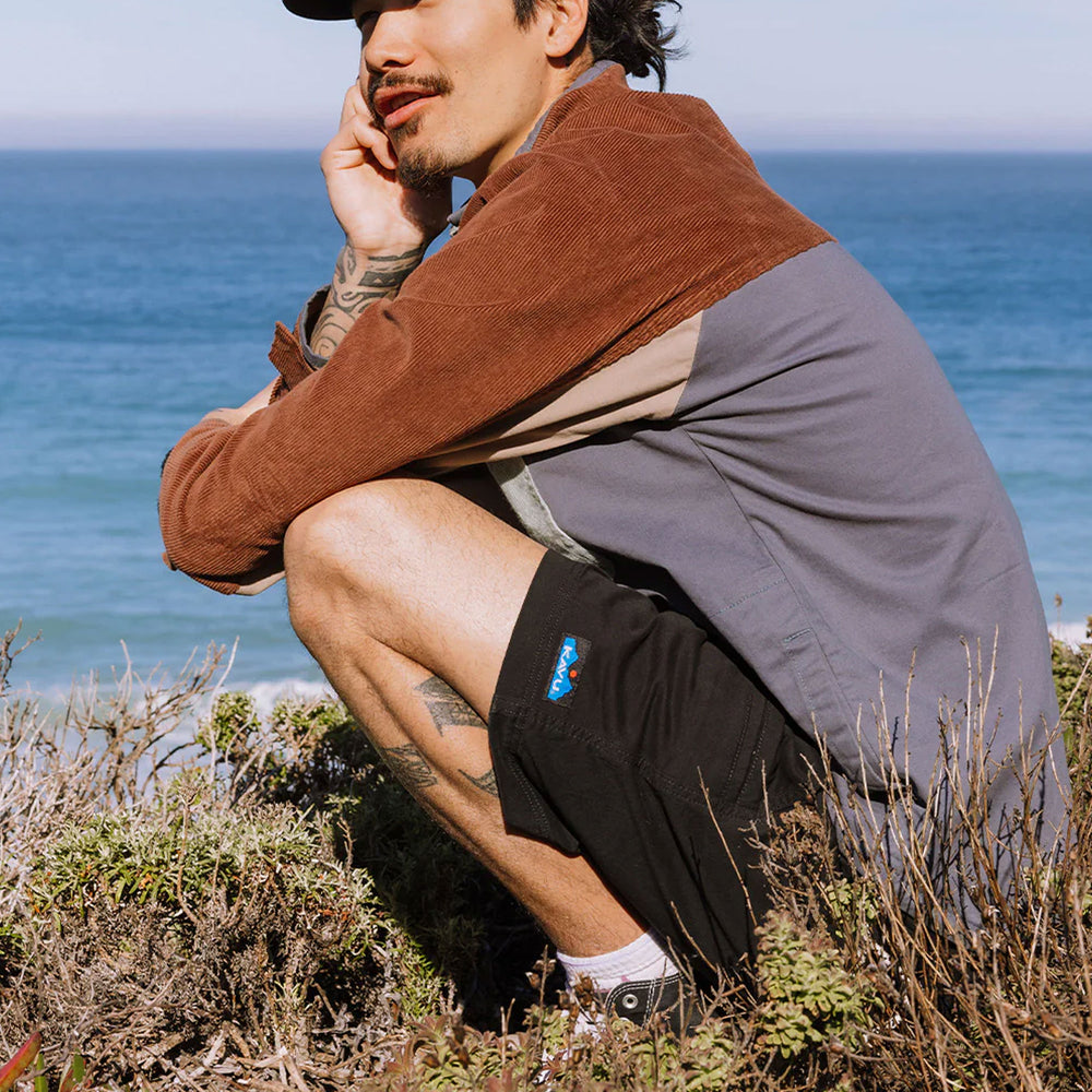 Pukas Surf Shop Man Sweat Kavu Throwshirt Flex Color Commotion