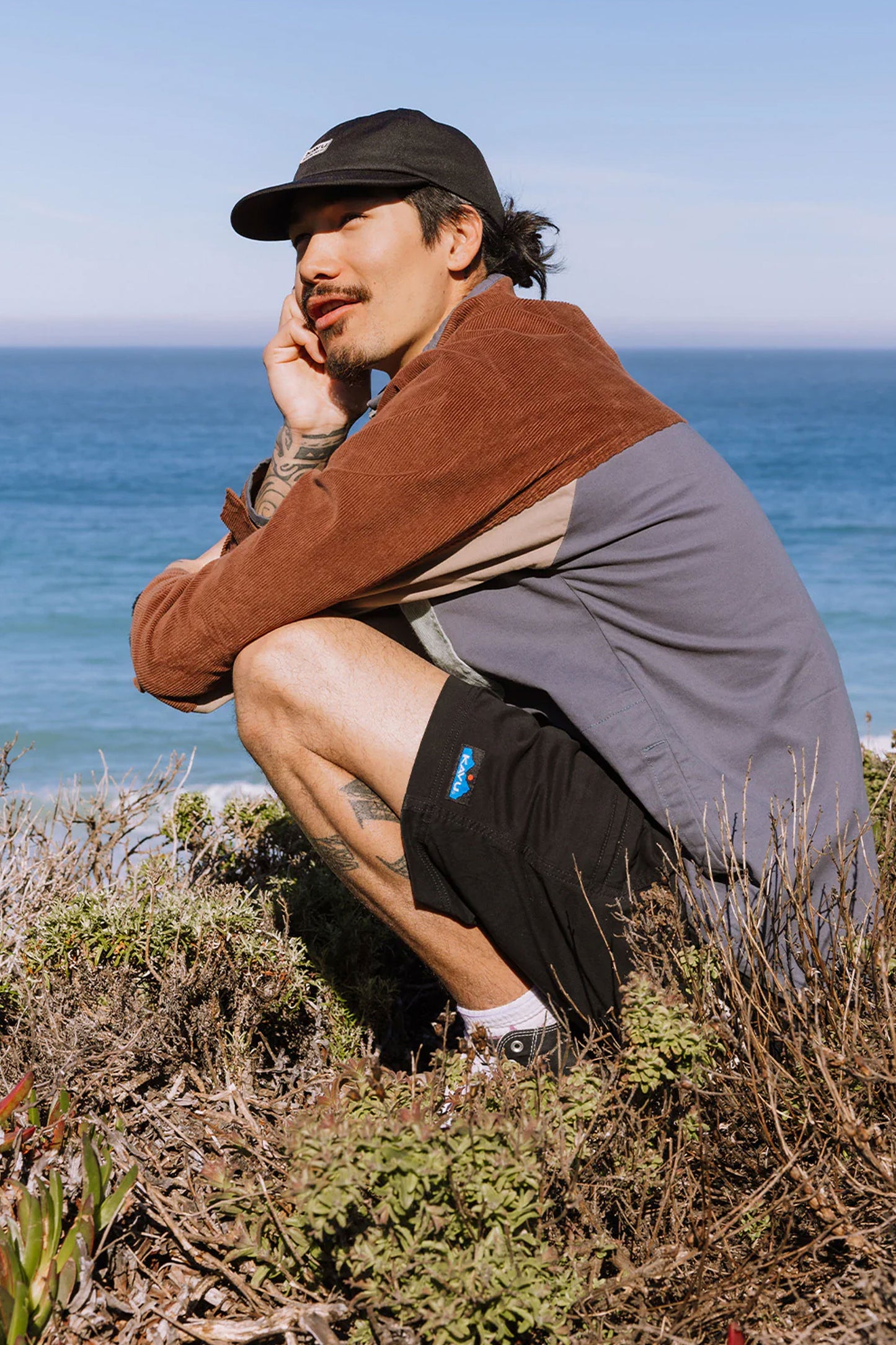 Pukas Surf Shop Man Sweat Kavu Throwshirt Flex Color Commotion