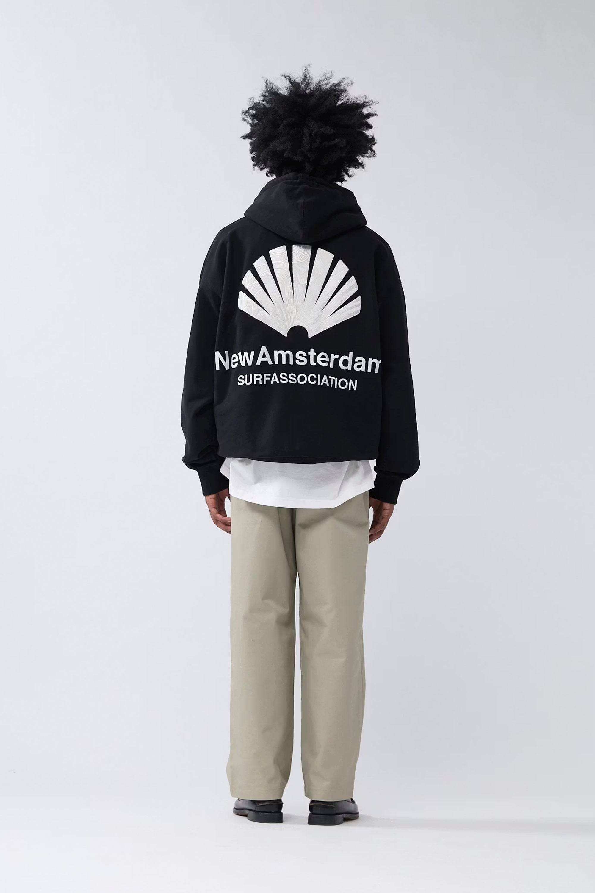 NEW AMSTERDAM SURF ASSOCIATION Logo Hoodie | Shop at PUKAS SURF SHOP