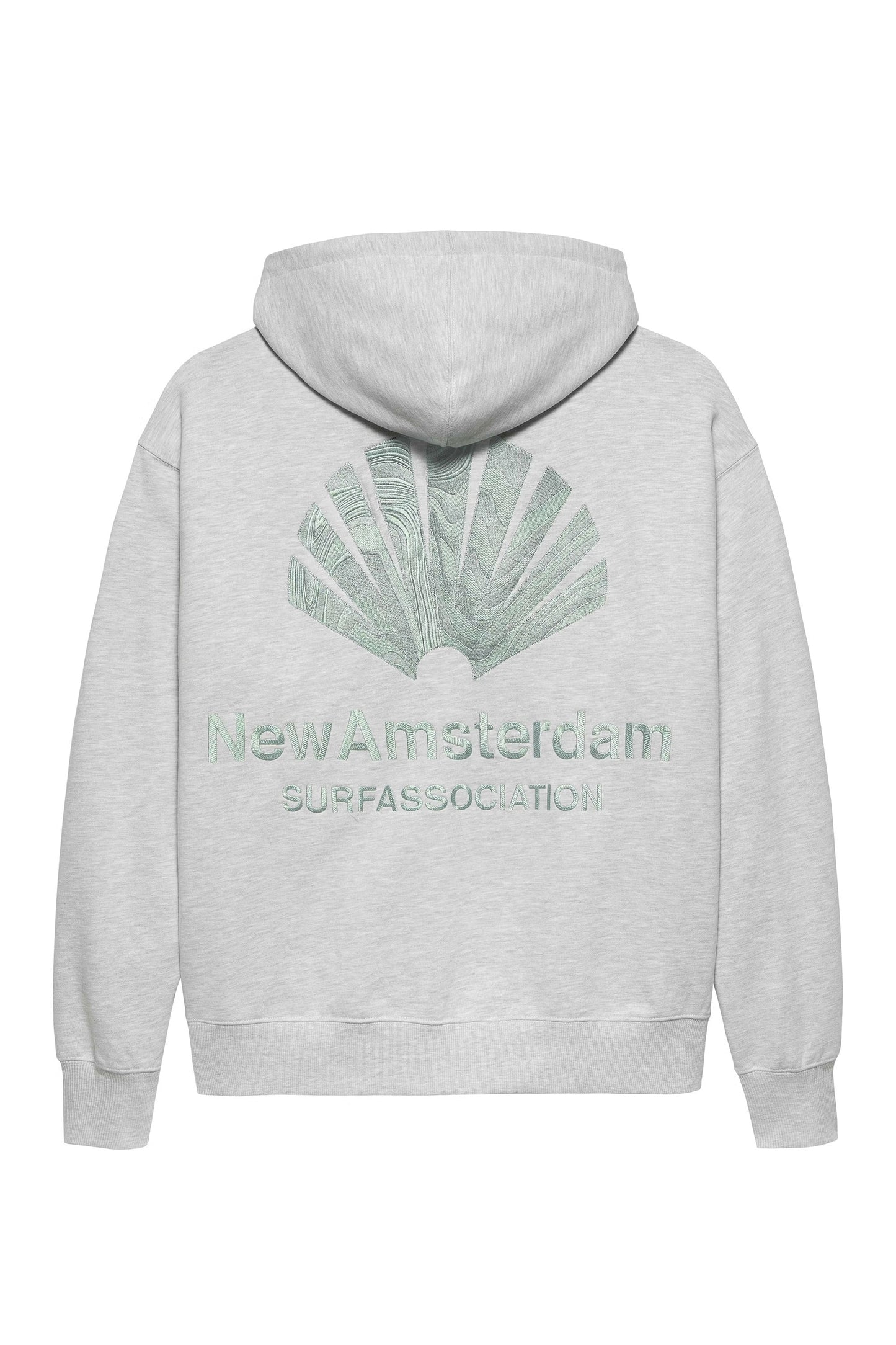 Pukas Surf Shop Man Sweat New Amsterdam Logo Hoodie Ash
