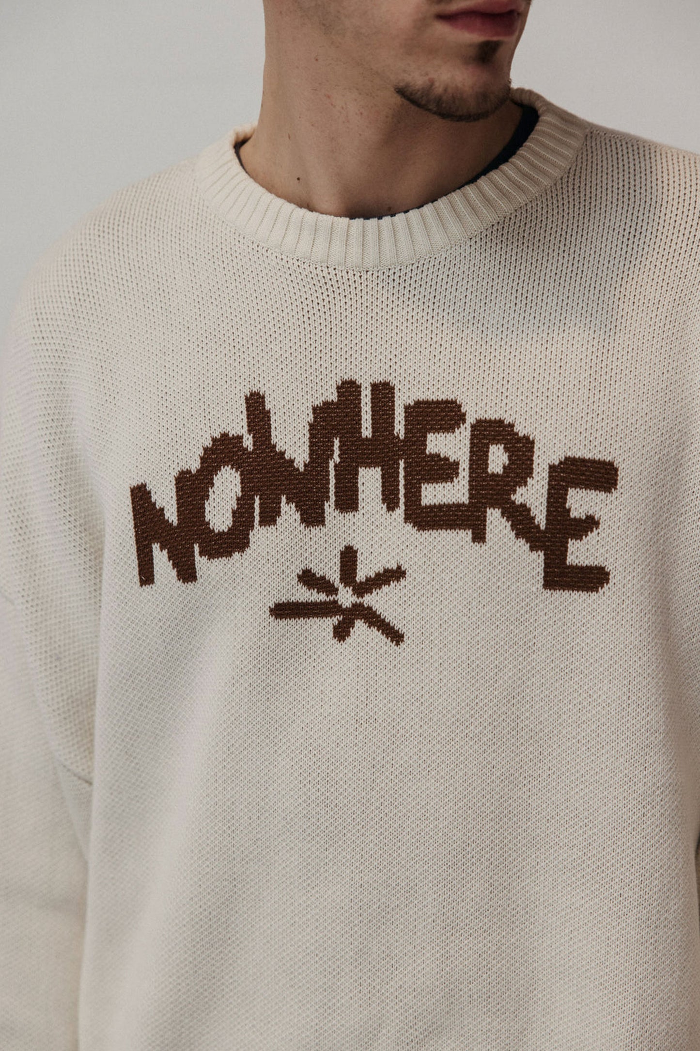 Pukas Surf Shop Man Sweat Nowhere Jersey Nowhere Beige