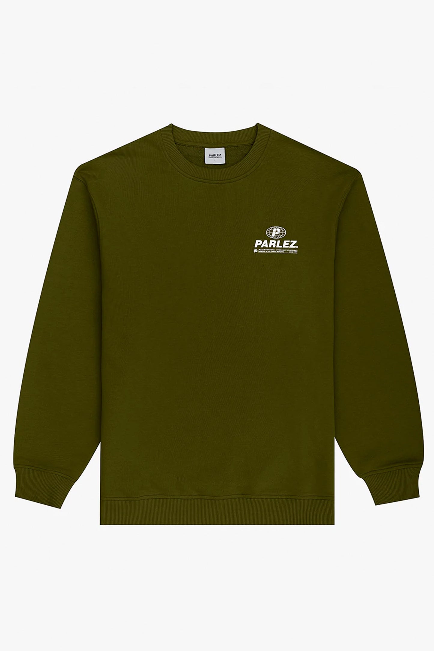 Pukas Surf Shop Man Sweat Parlez Excel Moss