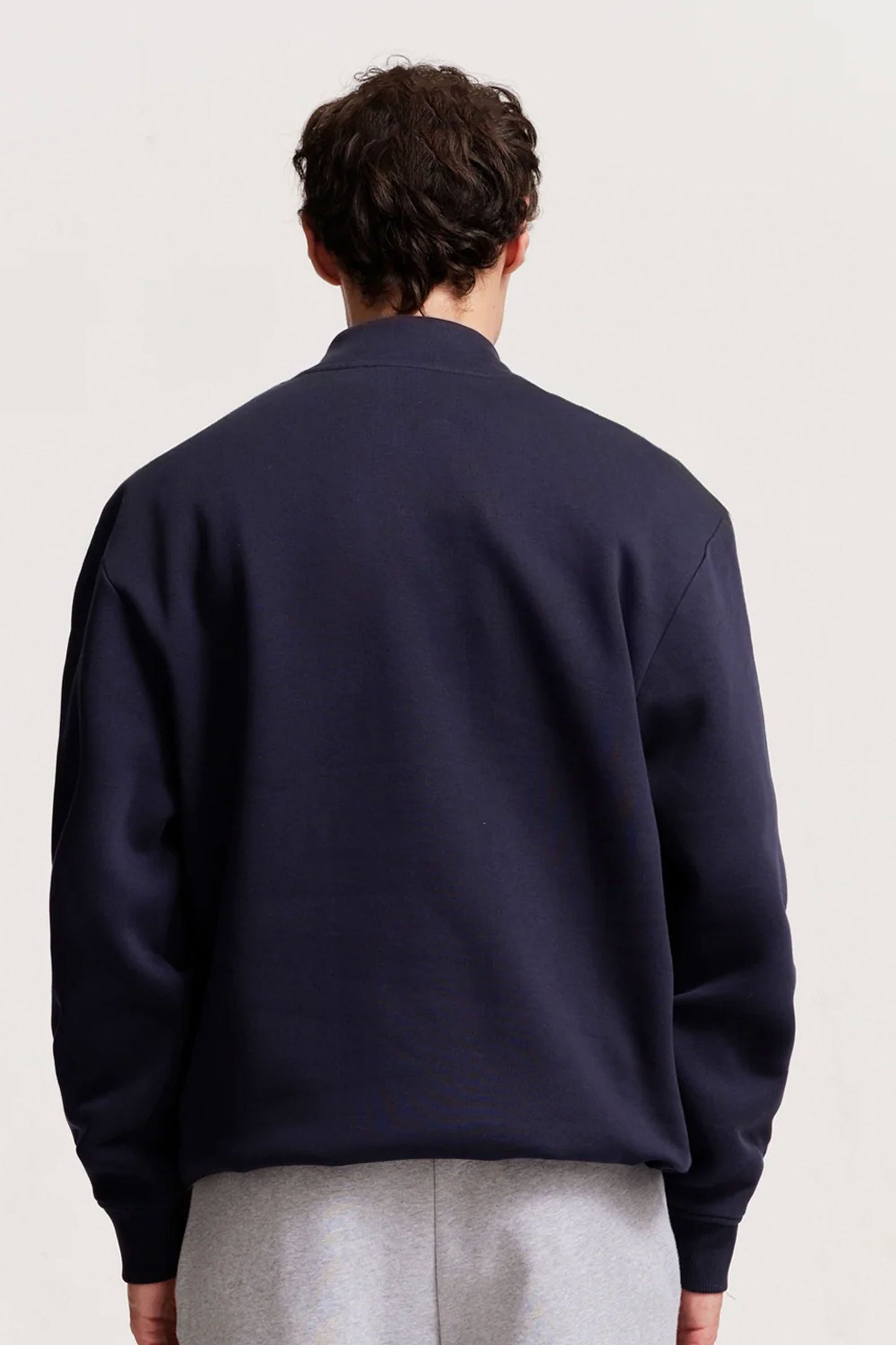 Pukas Surf Shop Man Sweat Parlez Horizon Quarter Zip Midnight