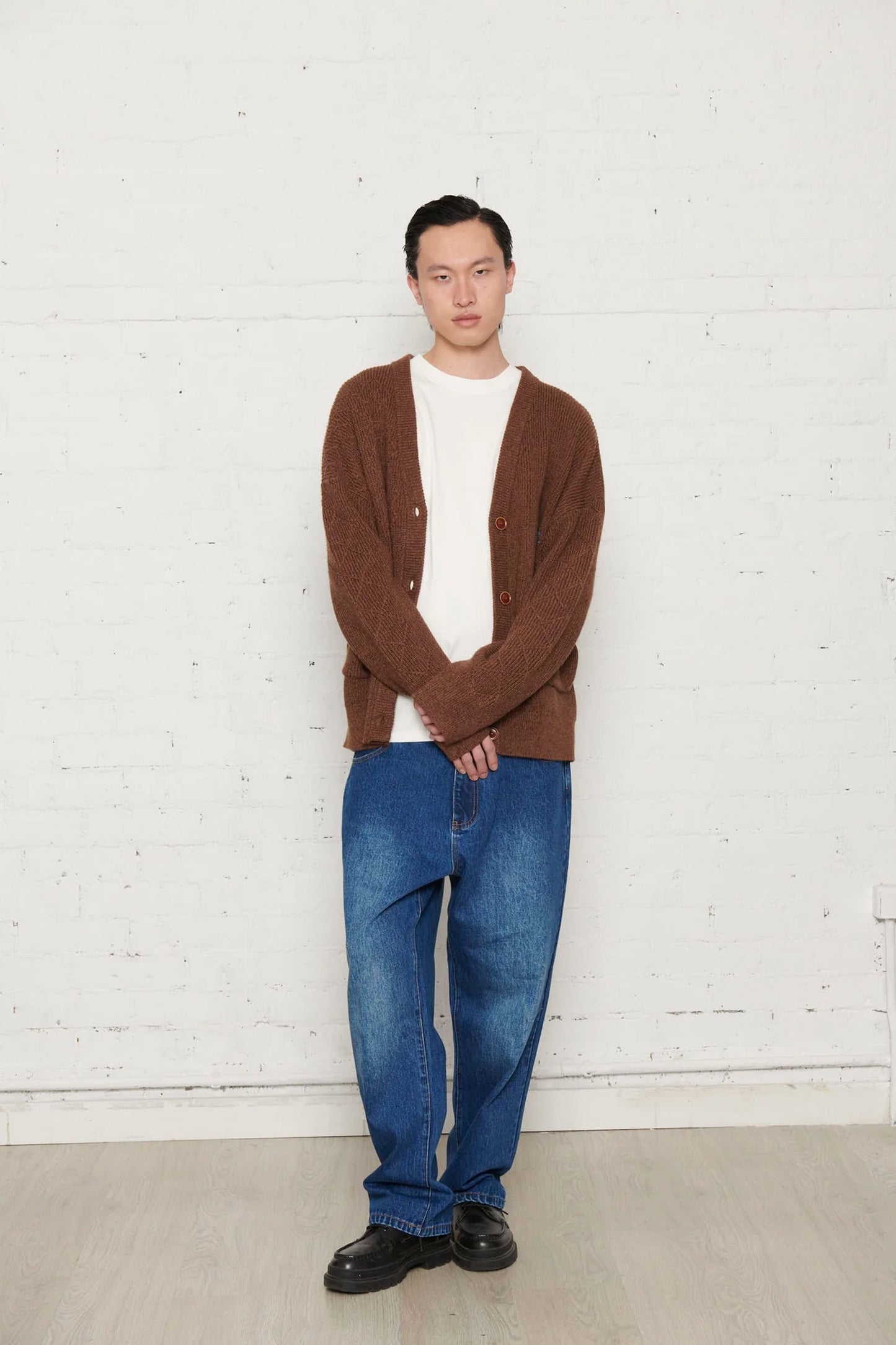 Pukas Surf Shop Man Sweat Pas De Mer Rodeo Cardigan Brown