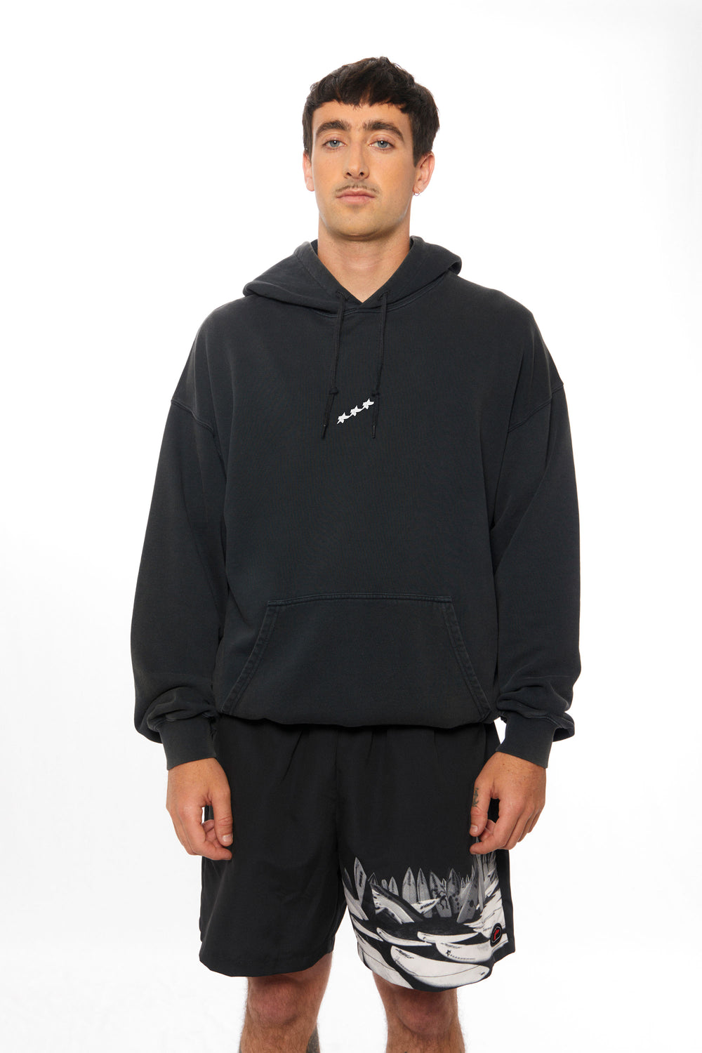 Pukas Surf Shop Man Sweat Pukas Clothing Surfboards Hoodie Black