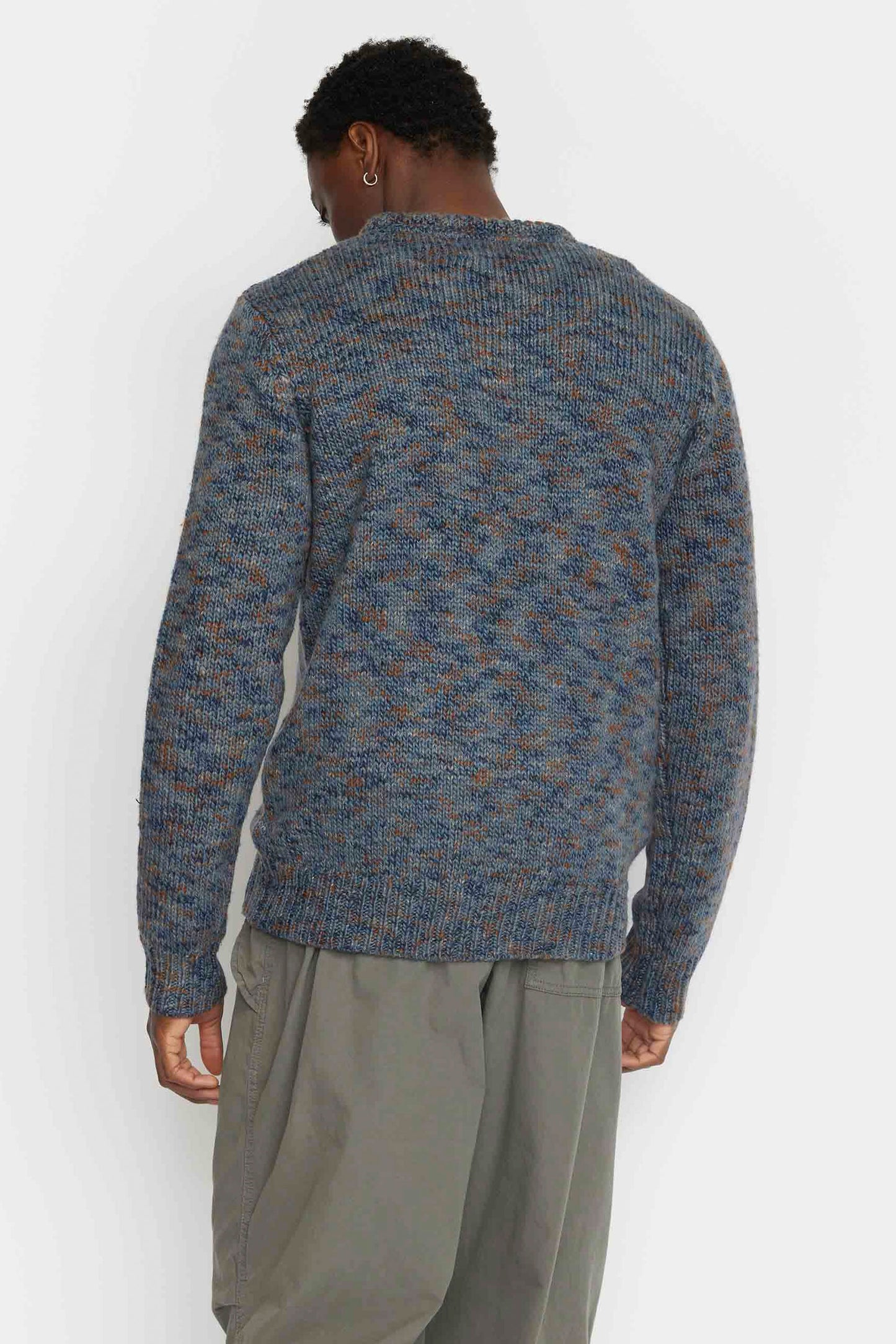 Pukas Surf Shop Revolution structured knit blue sweater