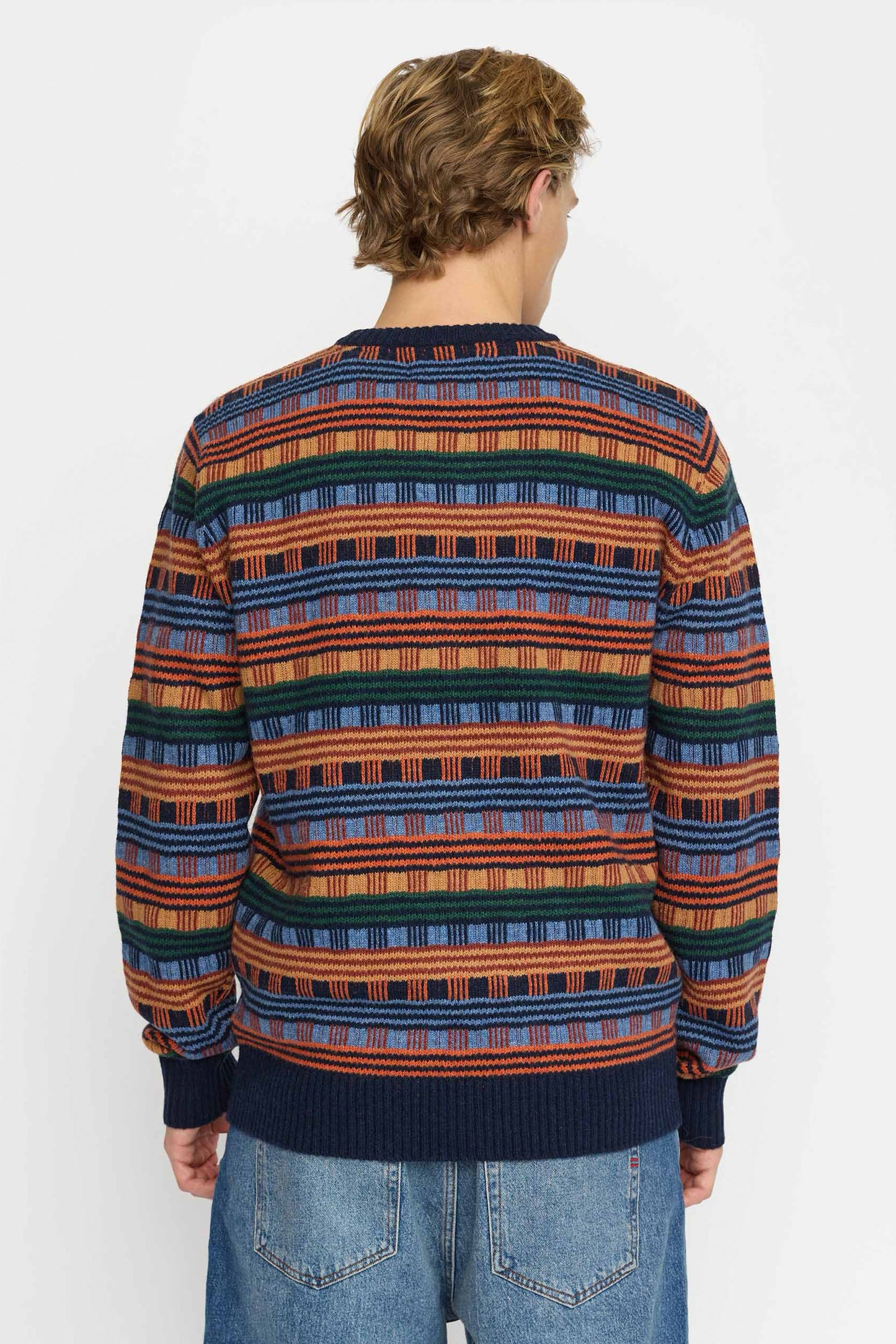 Revolution colourful patterned sweater Pukas Surf Shop
