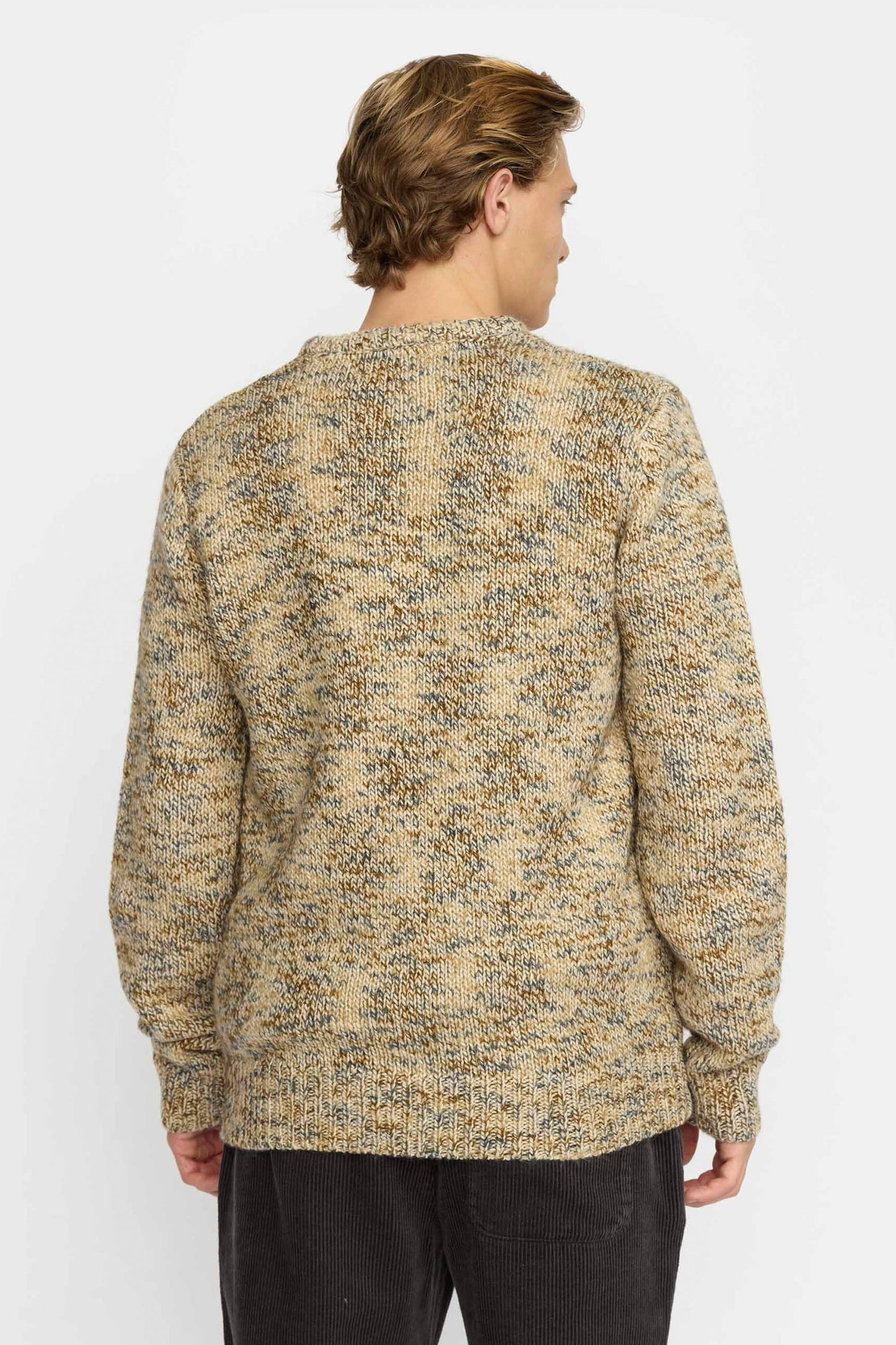 Pukas Surf Shop Revolution structured knit off-white sweater