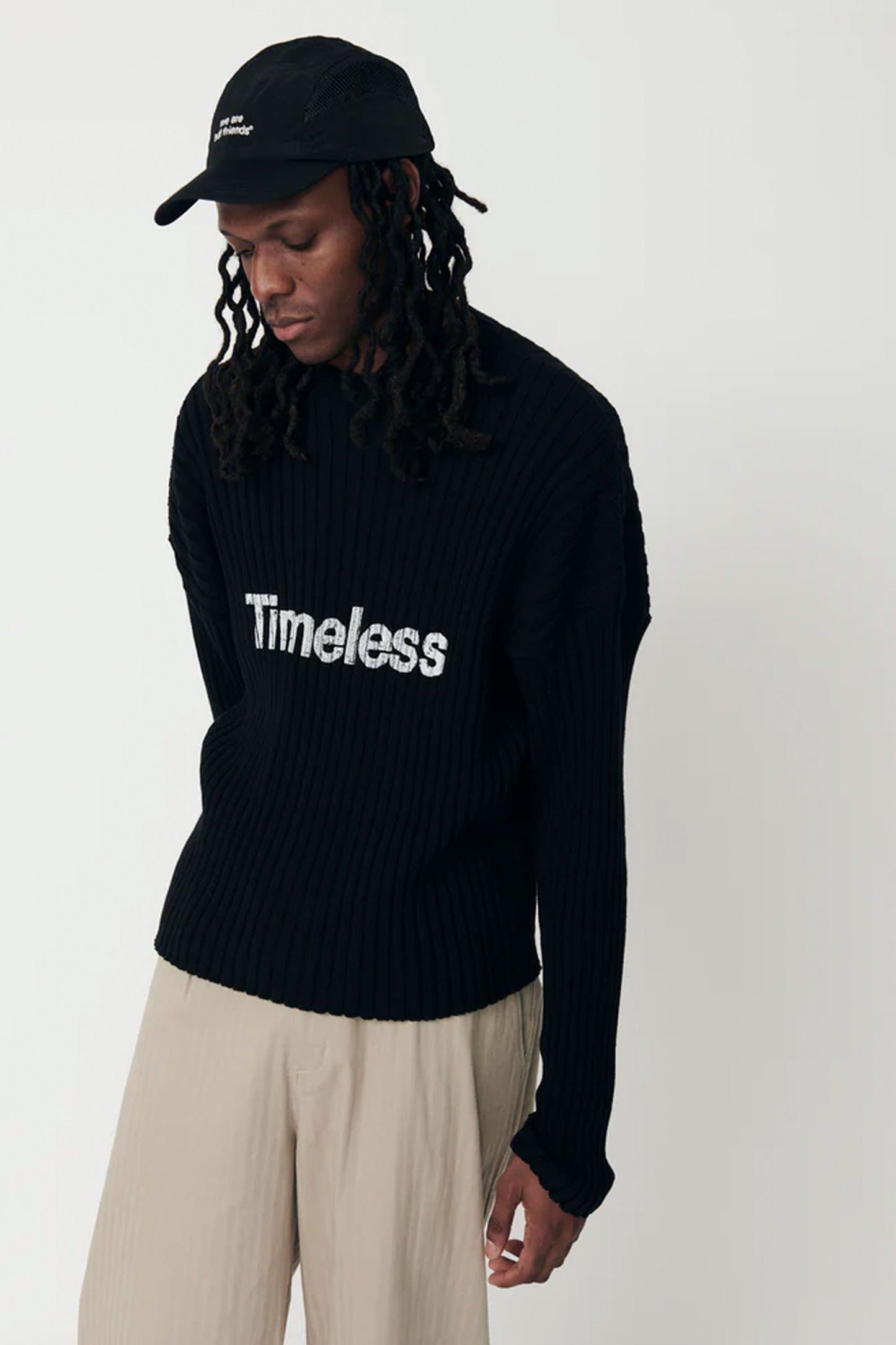 Pukas Surf Shop Man Sweat WANF Library Boxy Black