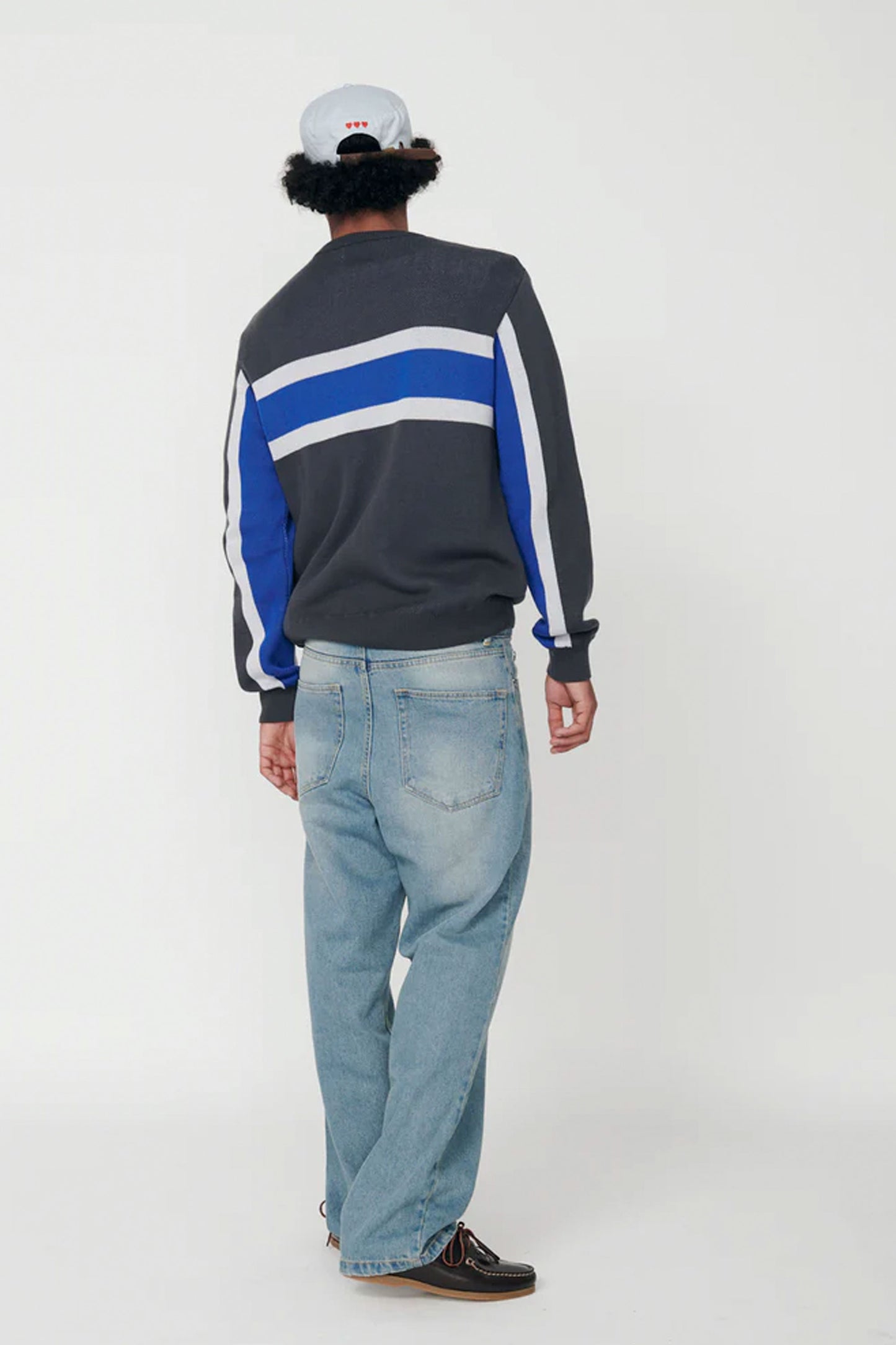 Pukas Surf Shop Man Sweat WANF Stripes Black Sweater Black