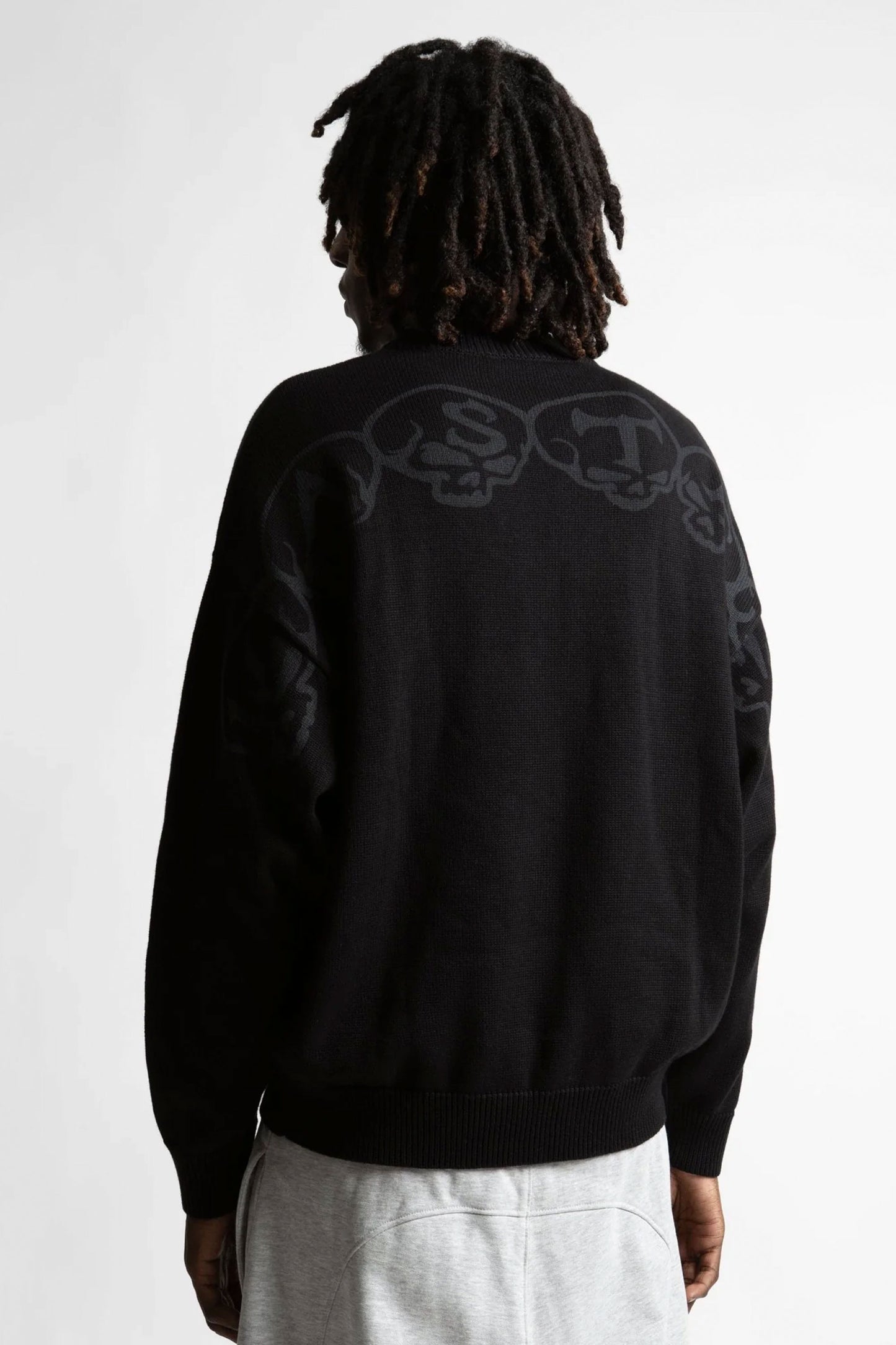 Black sweatshirt with Wasted Paris logo Pukas Surf Shop