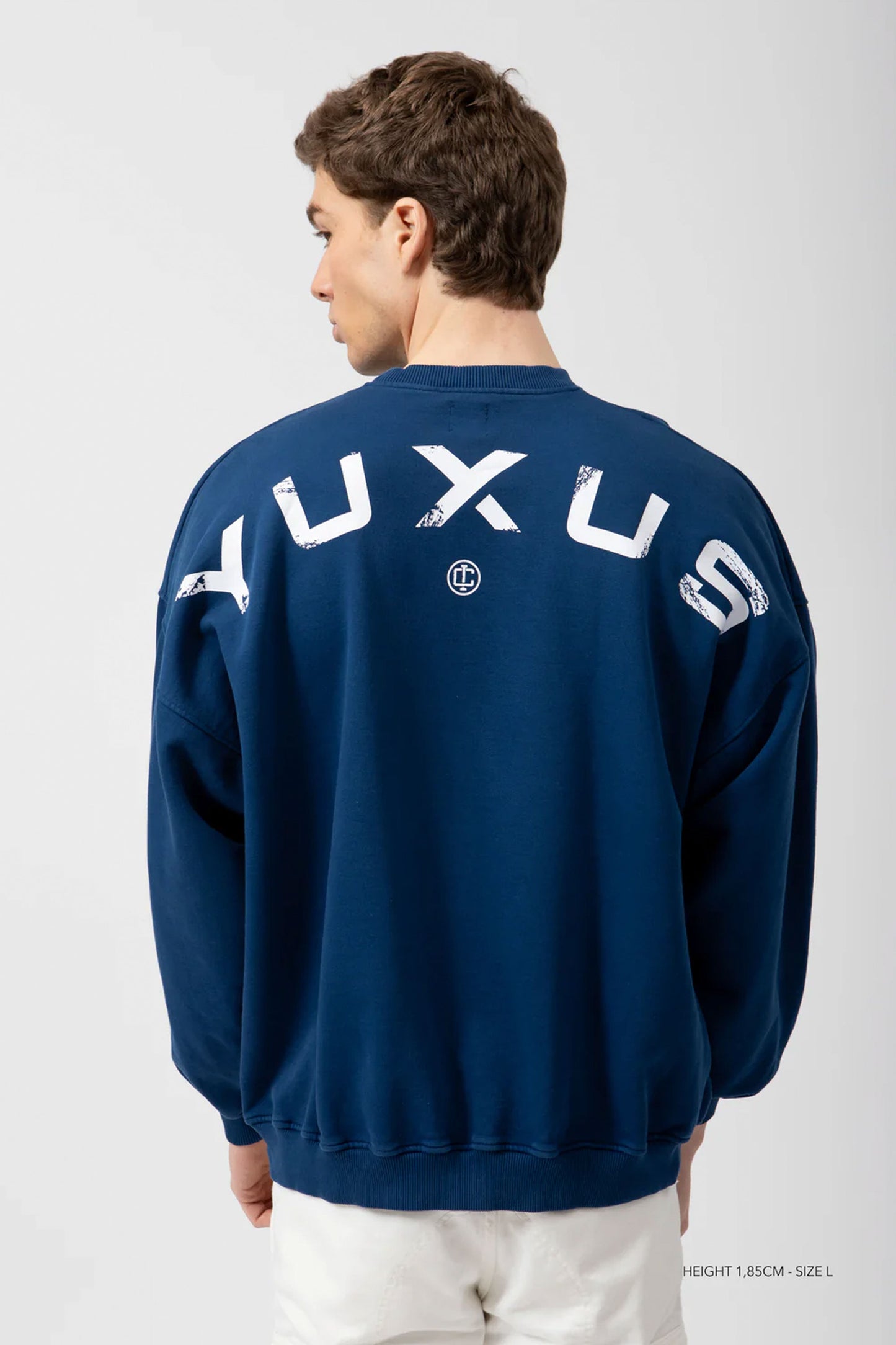 Pukas Surf Shop Man Sweat Yuxus Icons Crew Sapphire