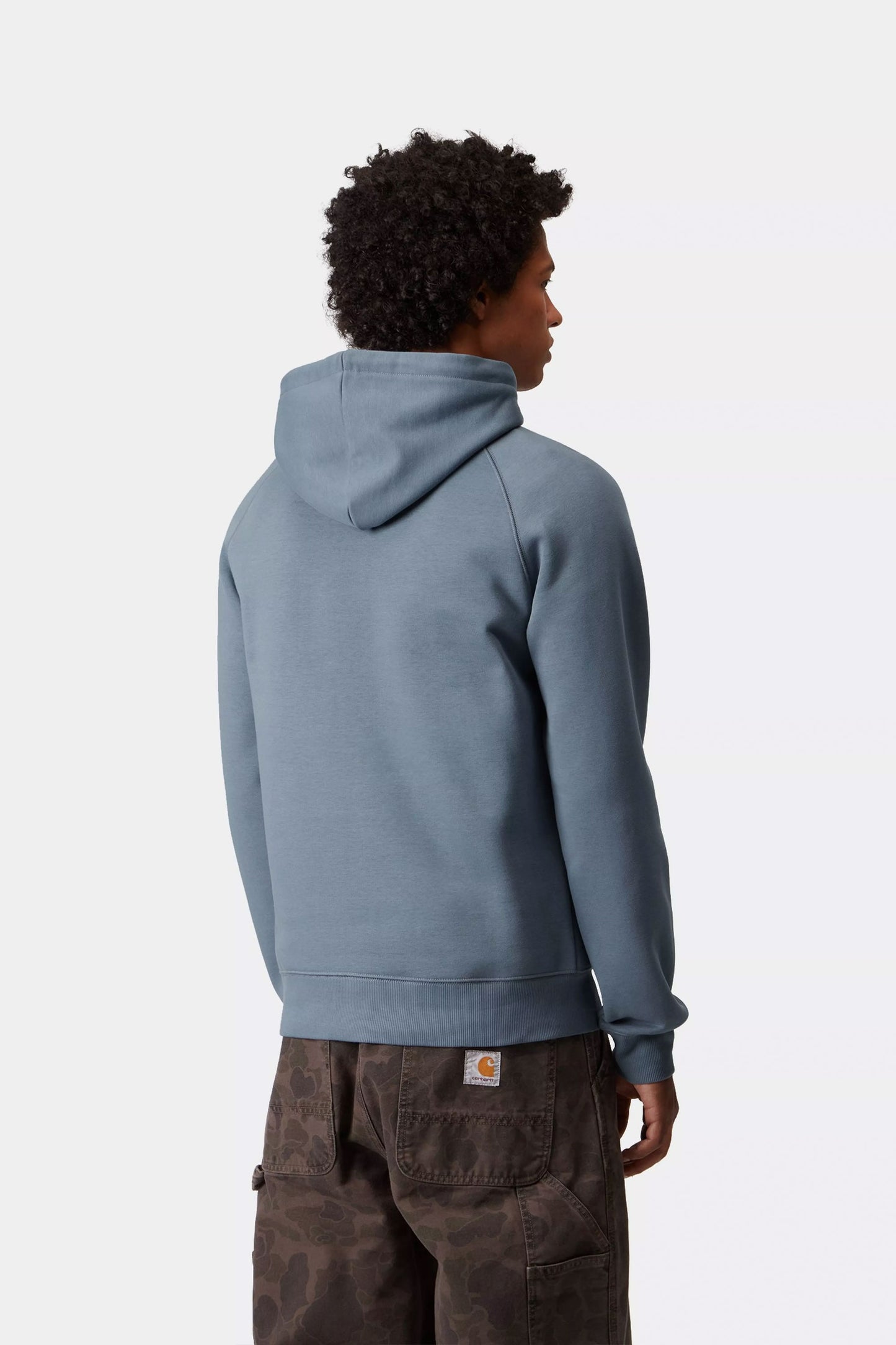 Pukas Surf Shop Carhartt WIP hooded sweatshirt in Angelite and Gold