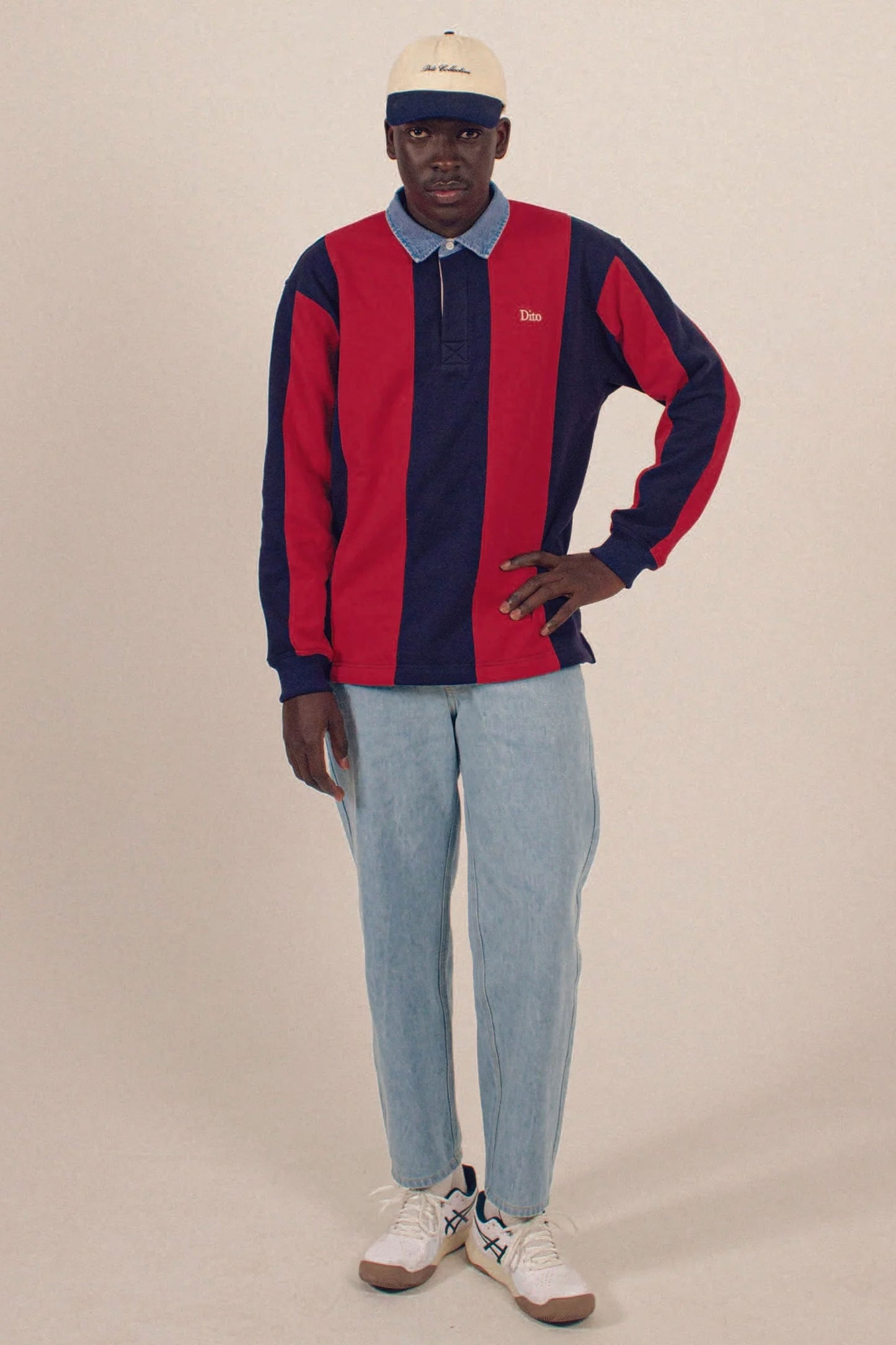 Pukas Surf Shop Dito Collective Denim Collar Polo