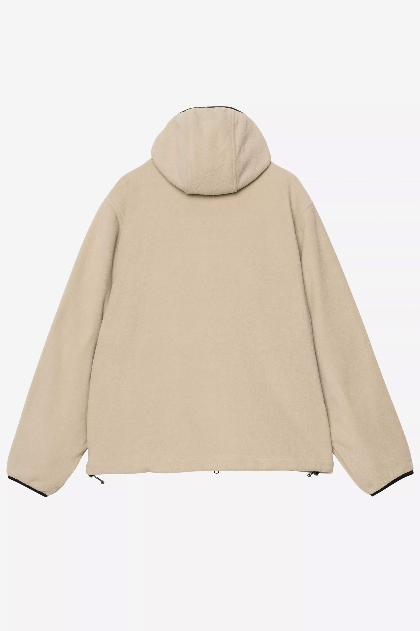 Pukas Surf Shop Carhartt WIP hooded fleece liner jacket in Fleur De Sel