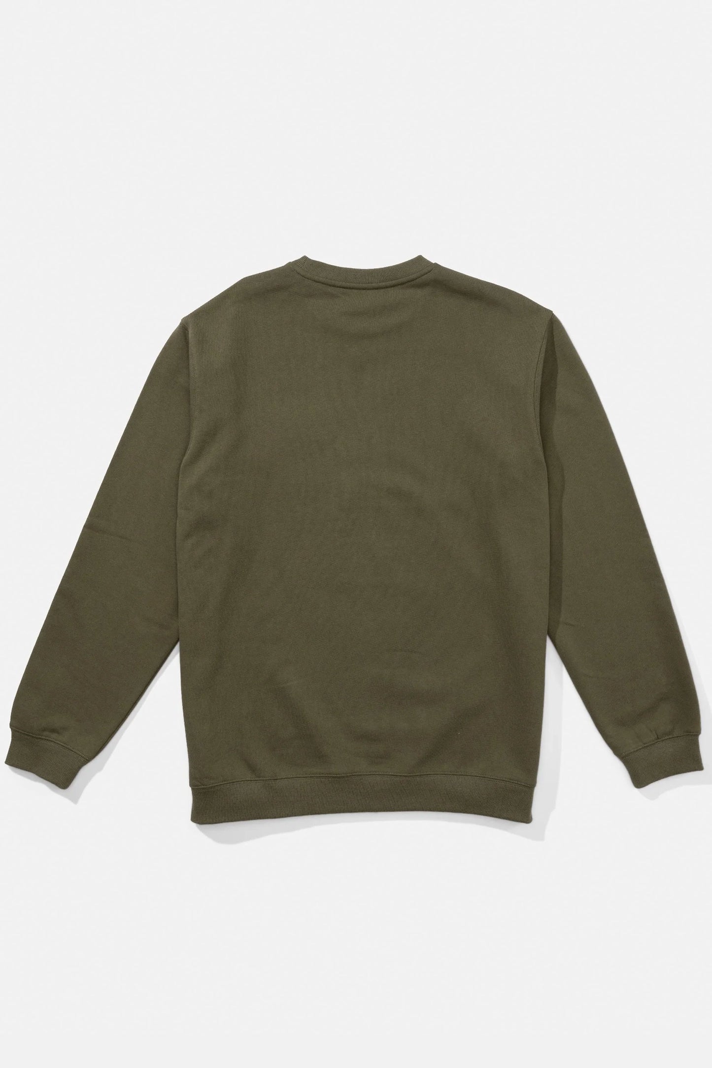 Pukas Surf Shop Salty Crew men’s olive crew fleece sweatshirt