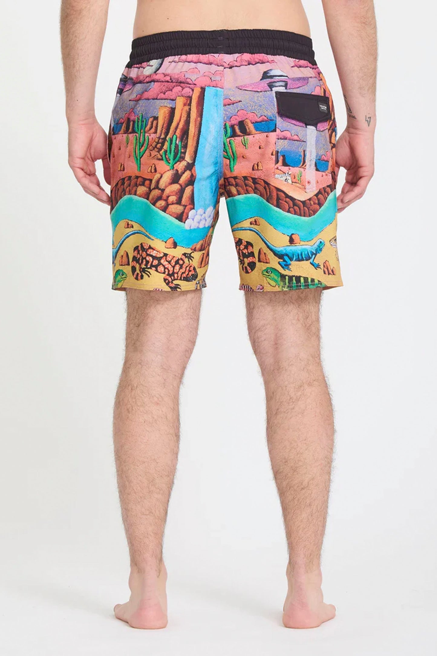 Volcom FA Mickey Mason Trunk 17 – Men's multicolour boardshort, 17" inseam, artist collab print – Pukas Surf Shop