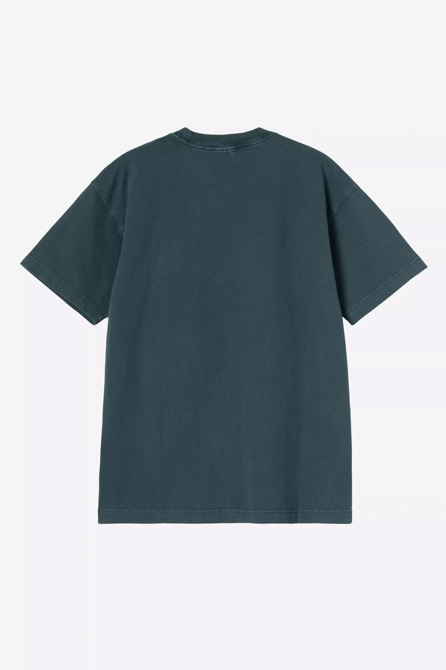 Pukas Surf Shop Carhartt WIP garment-dyed tee in Deep Lagoon