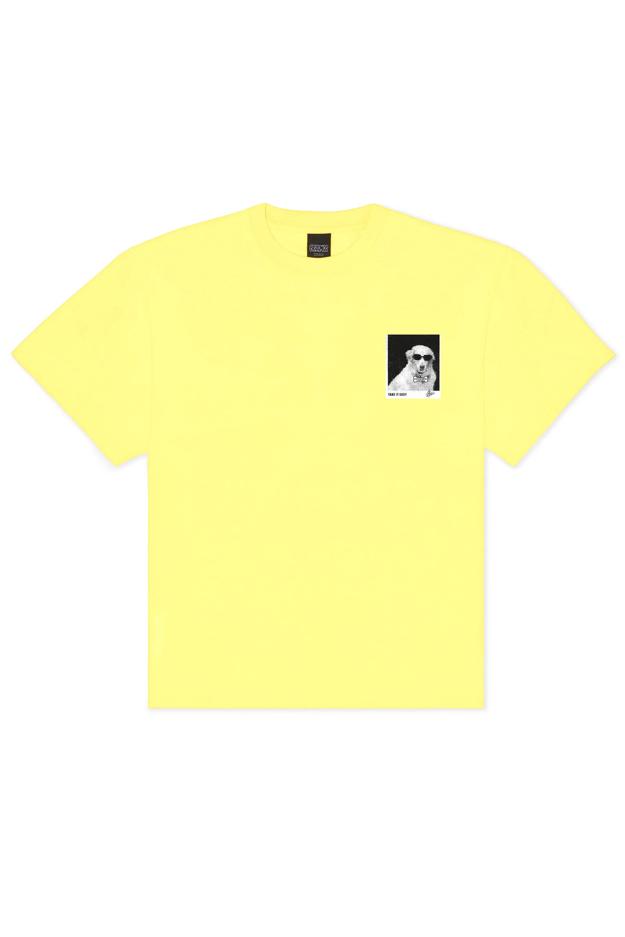 Pas de Mer Internet Quotes T-Shirt Yellow | Shop at PUKAS SURF SHOP