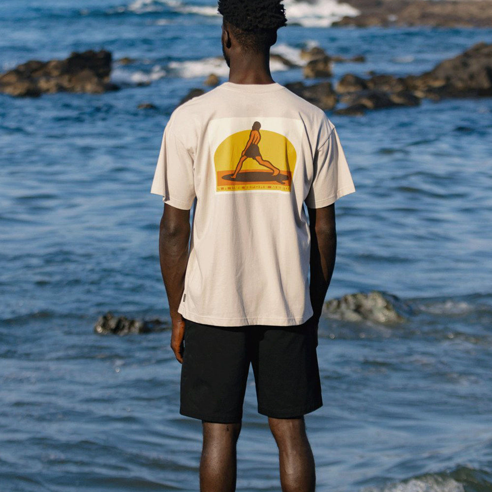 Pukas Surf Shop Man Tee Billabong Mamiwata Surf Rituals Stone