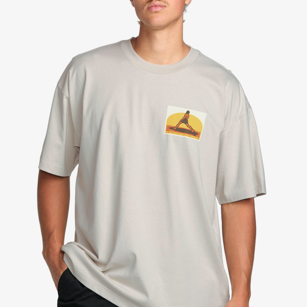 Pukas Surf Shop Man Tee Billabong Mamiwata Surf Rituals Stone