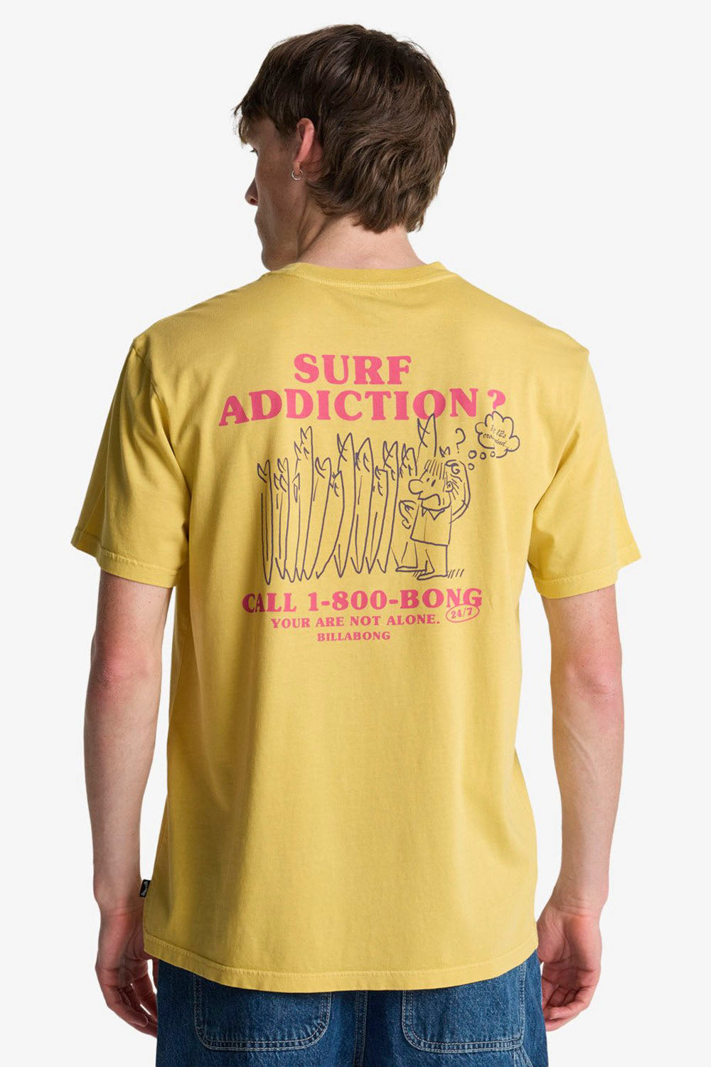 Billabong Message Tee – wave washed vintage finish | Available at Pukas Surf Shop
