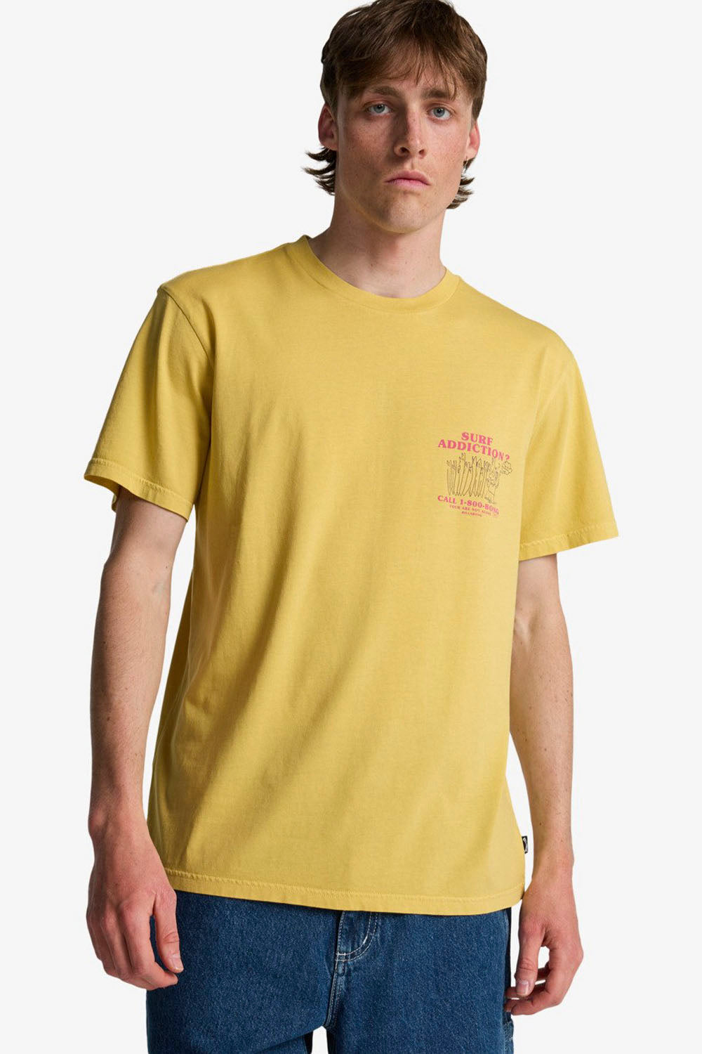 Billabong Message Tee – wave washed vintage finish | Available at Pukas Surf Shop
