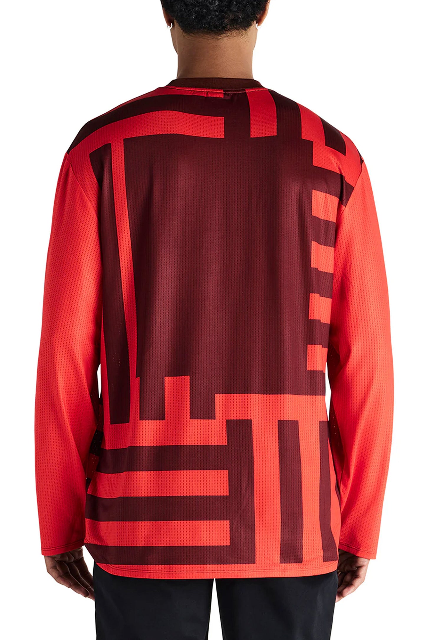 Pukas Surf Shop Man Tee Deus Blackout Moto Jersey Orange