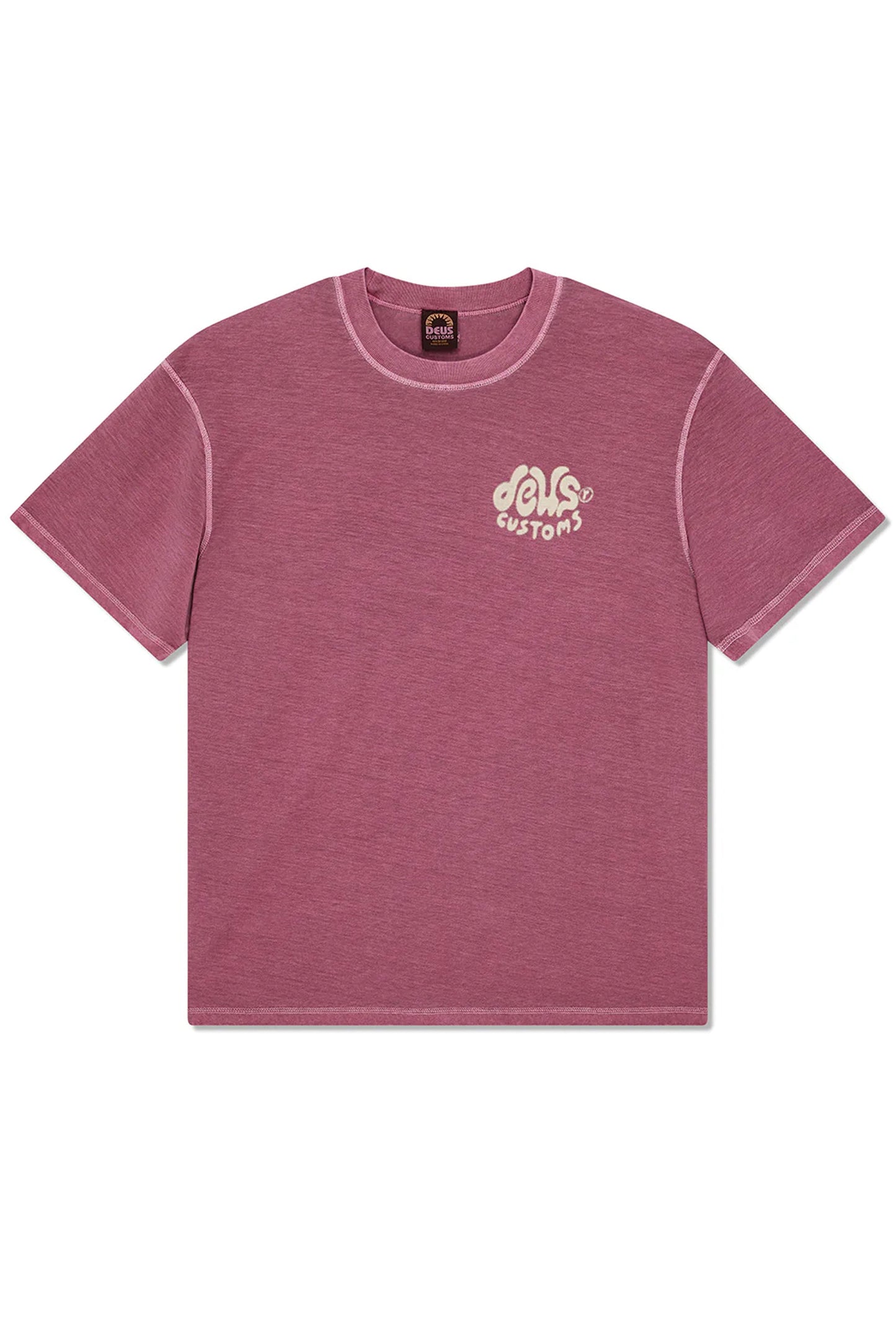 Pukas Surf Shop Man Tee Deus Debris Reverse Dry Rose