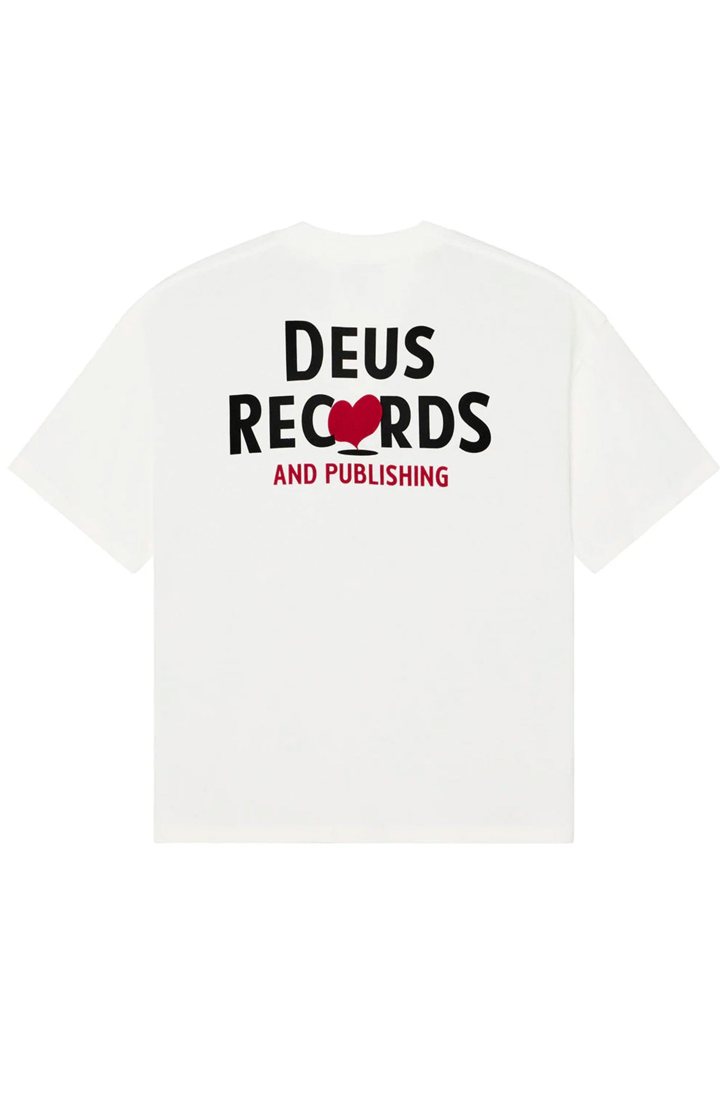 Pukas Surf Shop Deus Ex Machina Deep Cut Tee in Vintage White