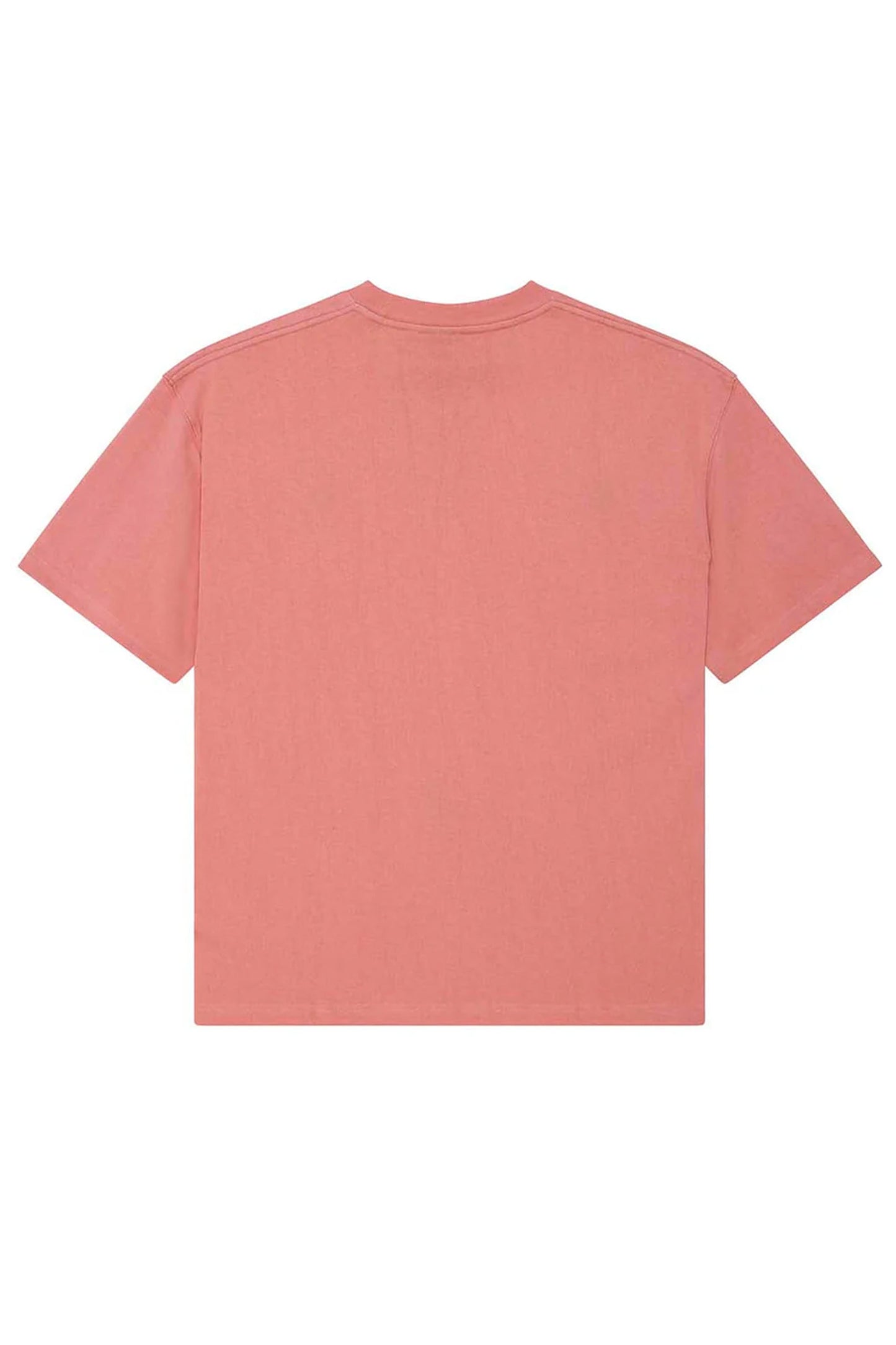 Deus Velocity tee in lobster bisque pink for men - moto inspired apparel at Pukas Surf Shop
