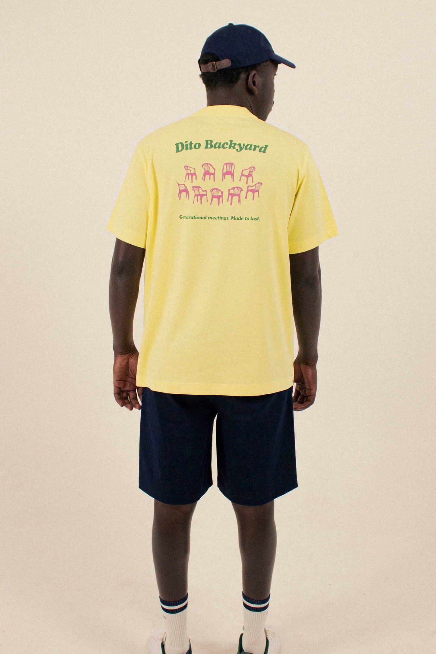 Dito Collective Backyard Tee Lima – men's graphic surf tee at Pukas Surf Shop