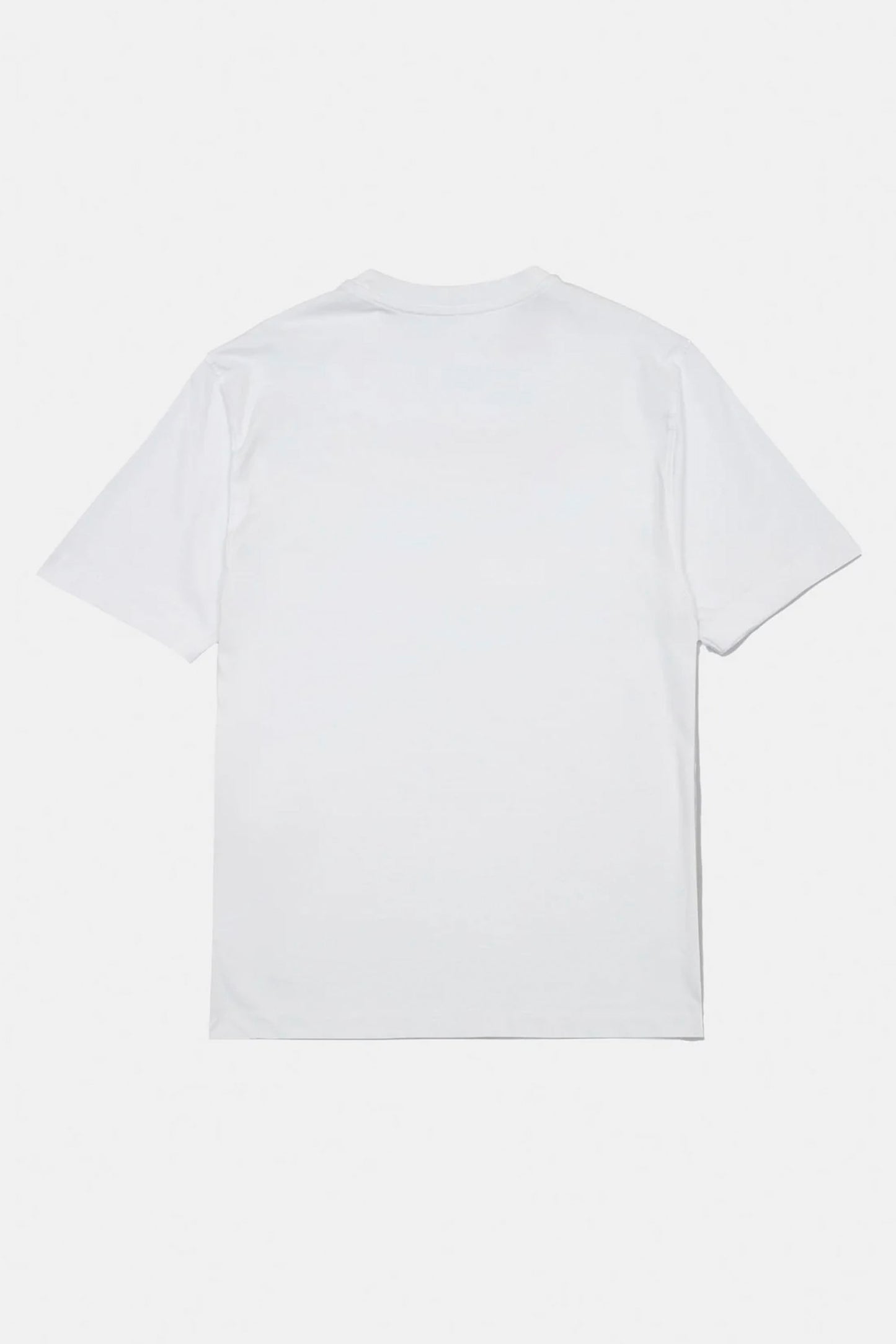 Edmmond Blooming Tee in plain white — men's floral graphic tee at Pukas Surf Shop