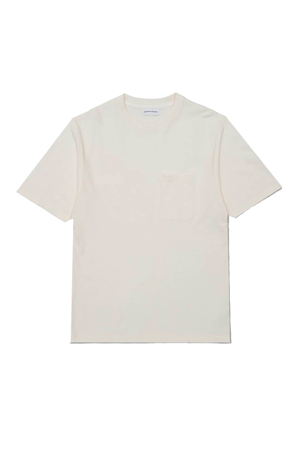 Beige t-shirt on a white background