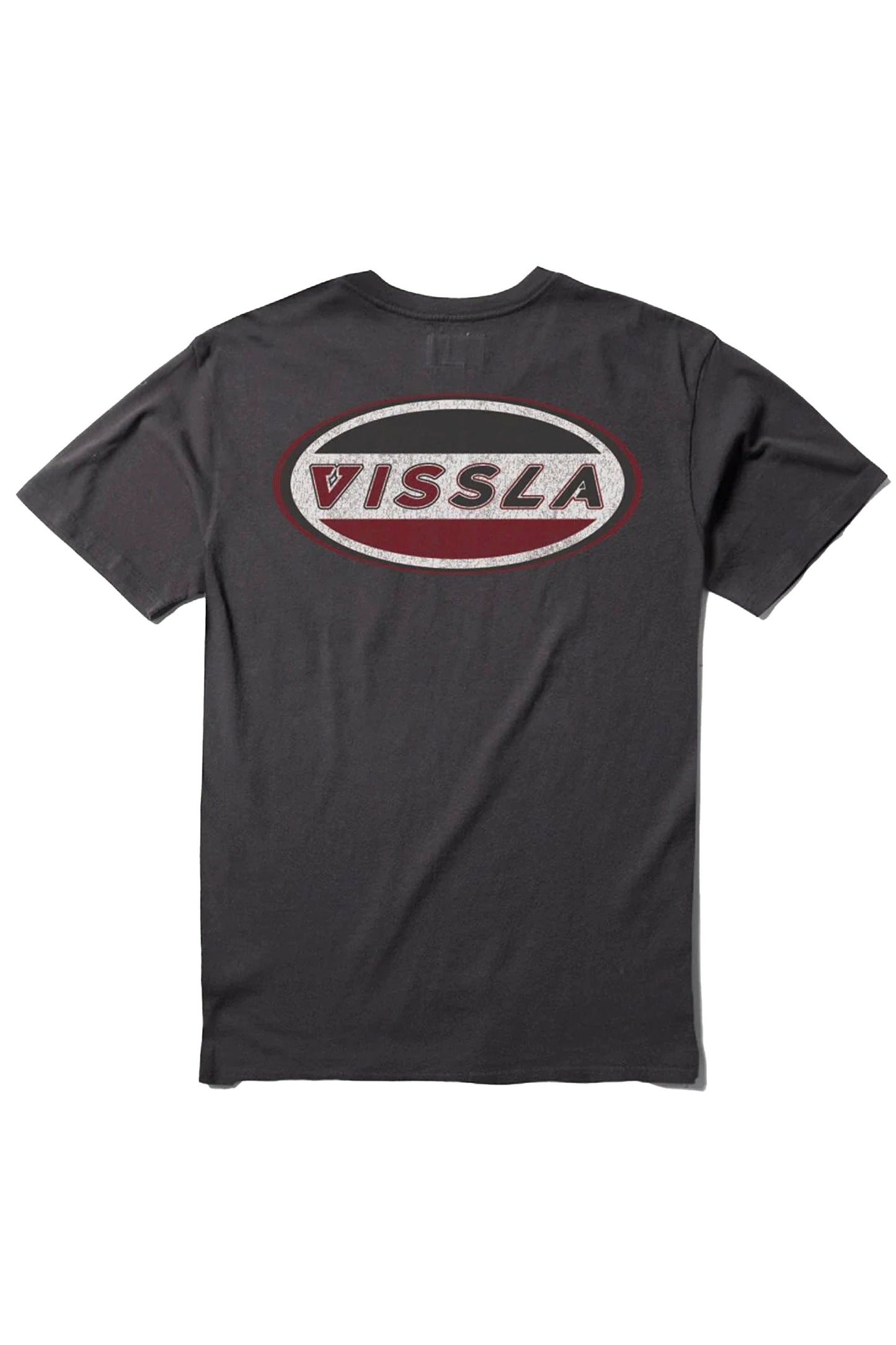 Pukas Surf Shop Vissla Fast SS Pkt Tee Phantom graphic pocket relaxed fit