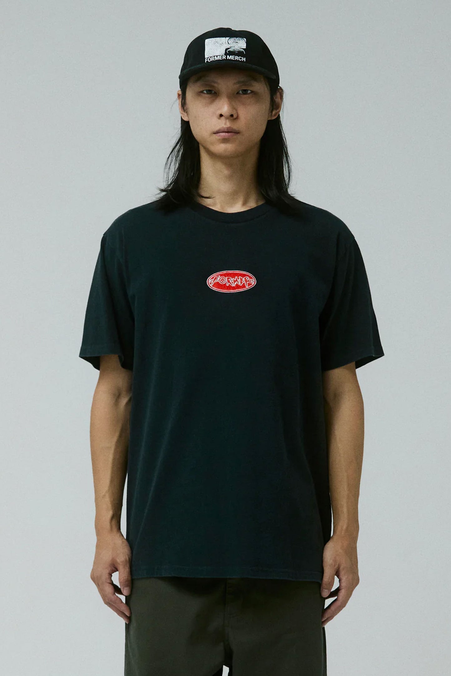 Pukas Surf Shop Man Tee Former Flatline Washed Black