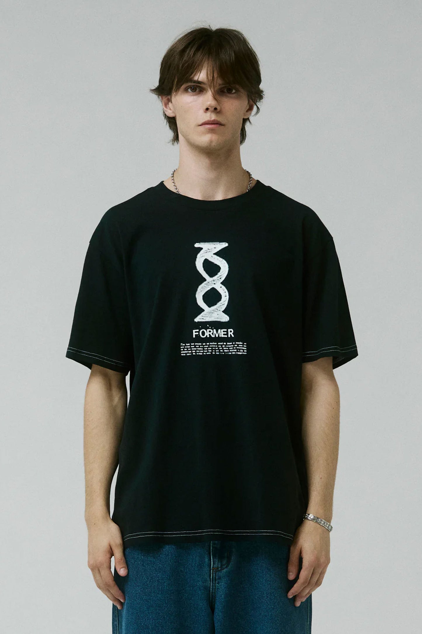 Pukas Surf Shop Man Tee Former Neuro Black