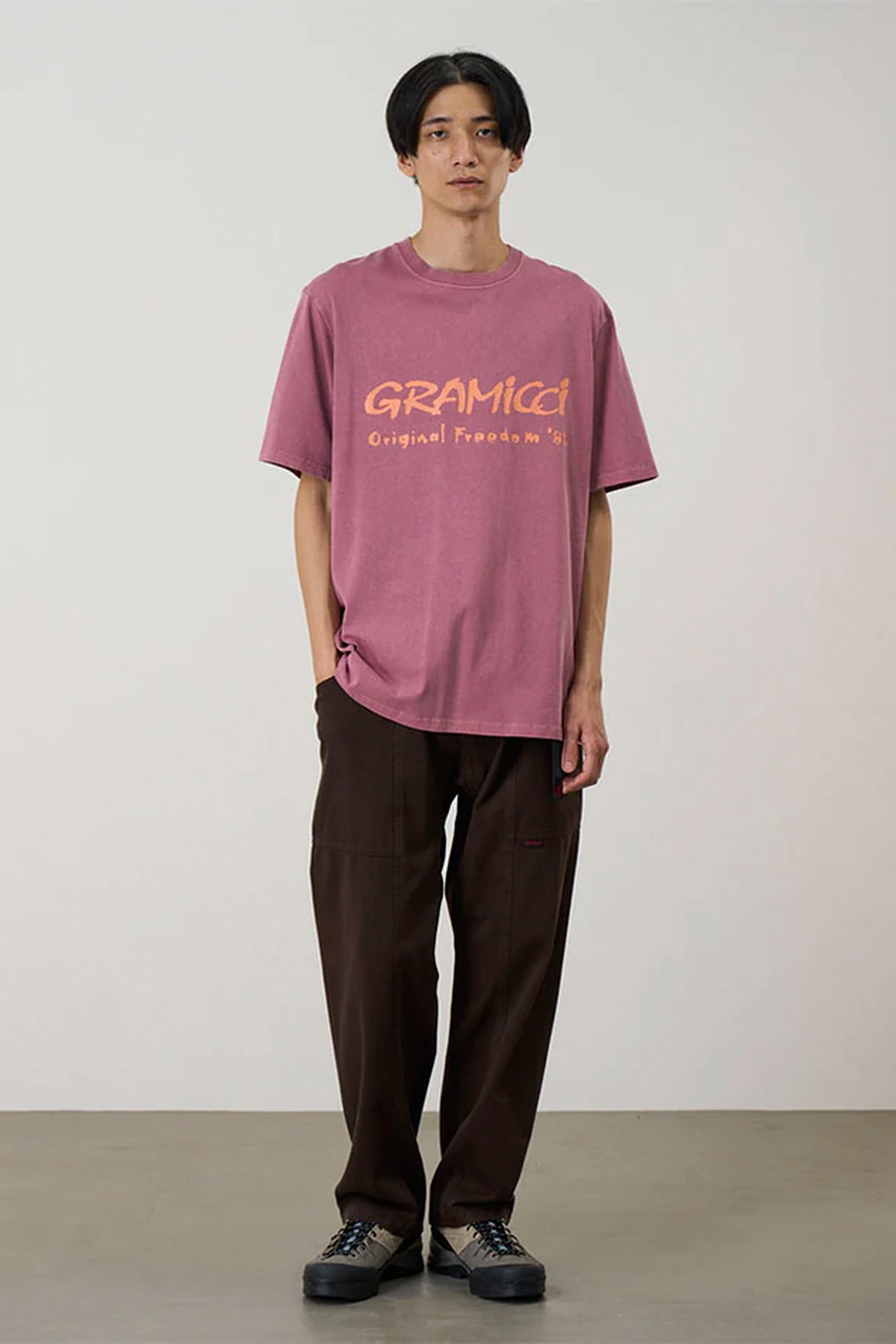 邦楽 NAPALM CONFUSE GISM Gramicci Freedom Tee - Freedom to Move Graphic Tee | PUKAS SURF SHOP