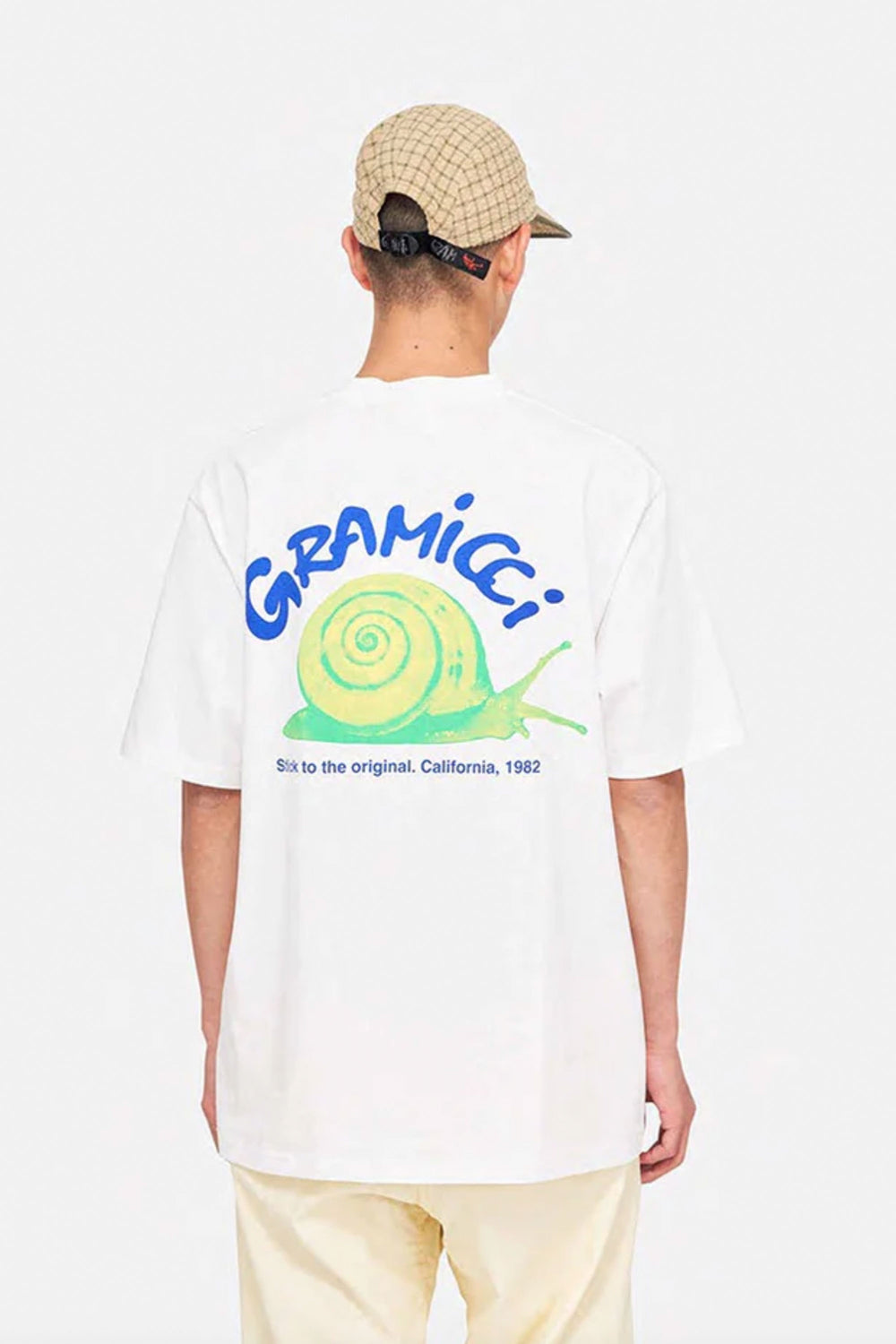 GRAMICCI - SNAIL TEE - WHITE