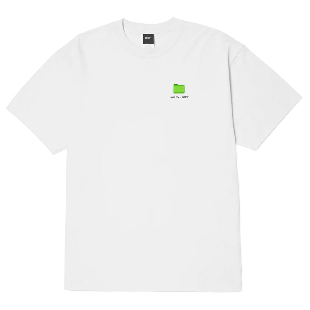 Pukas Surf Shop Man Tee HUF Desktop White