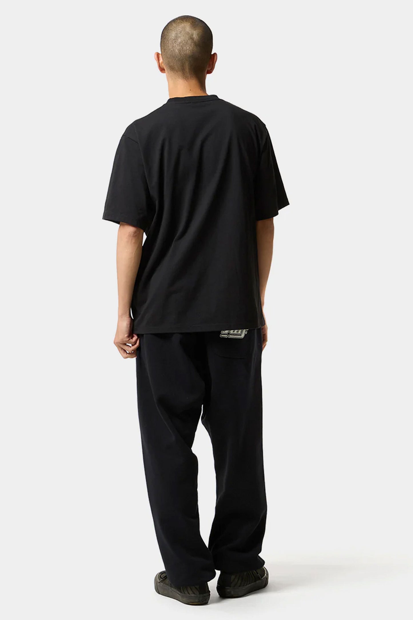 Pukas Surf Shop Man Tee HUF H Dot Tee Black