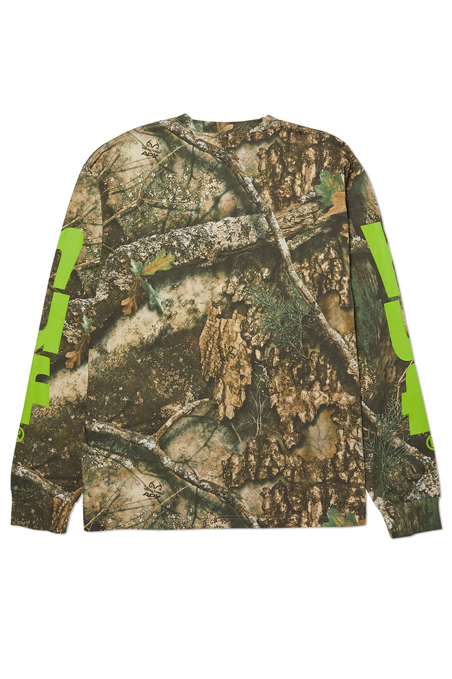Pukas Surf Shop Man Tee HUF Realtree Megablast Long Sleeve Realtree