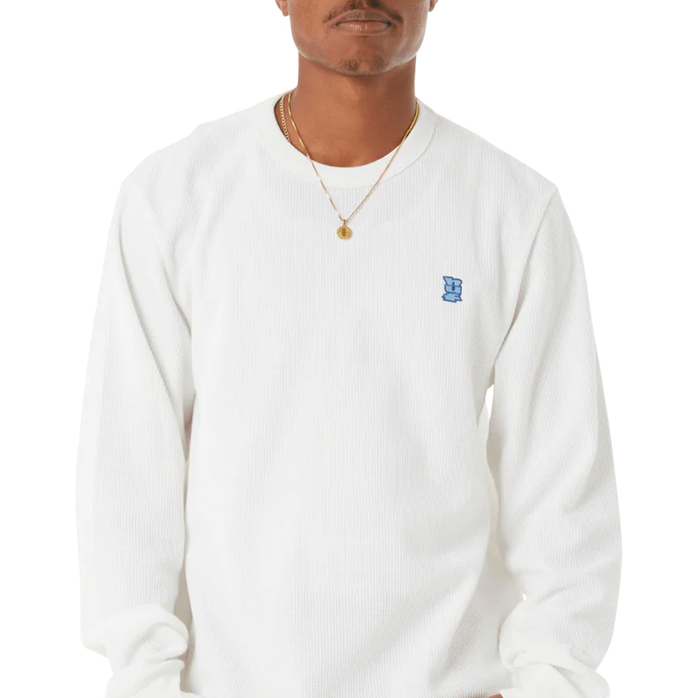 Pukas Surf Shop Man Tee HUF Shrader Long Sleeve White