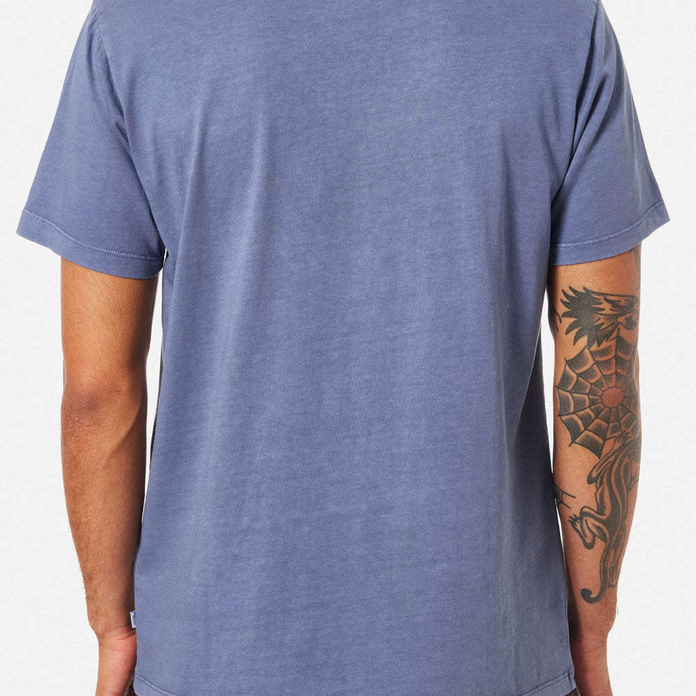 Pukas Surf Shop Man Tee Katin Anemone Blue