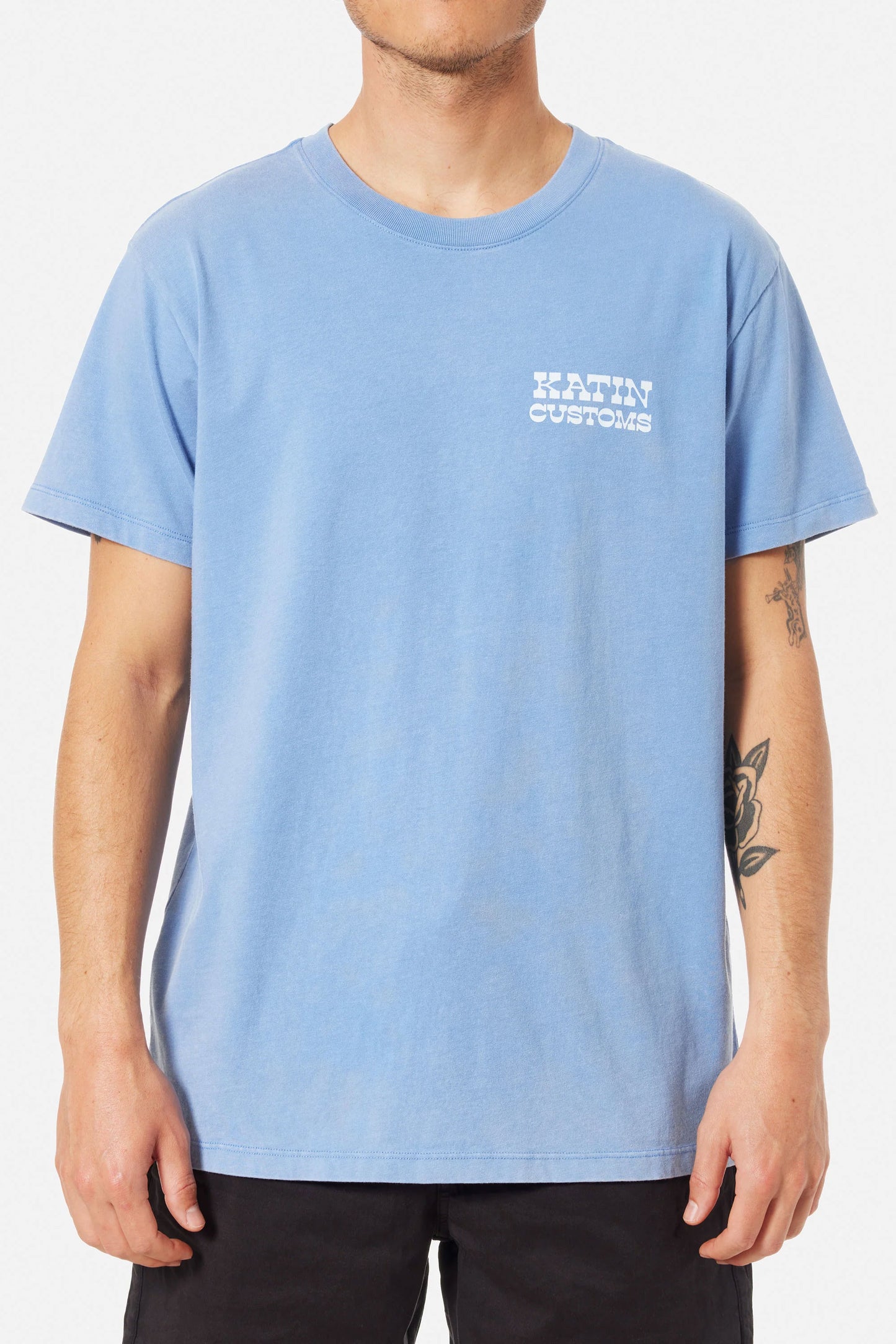 Pukas Surf Shop Man Tee Katin Drainer Blue