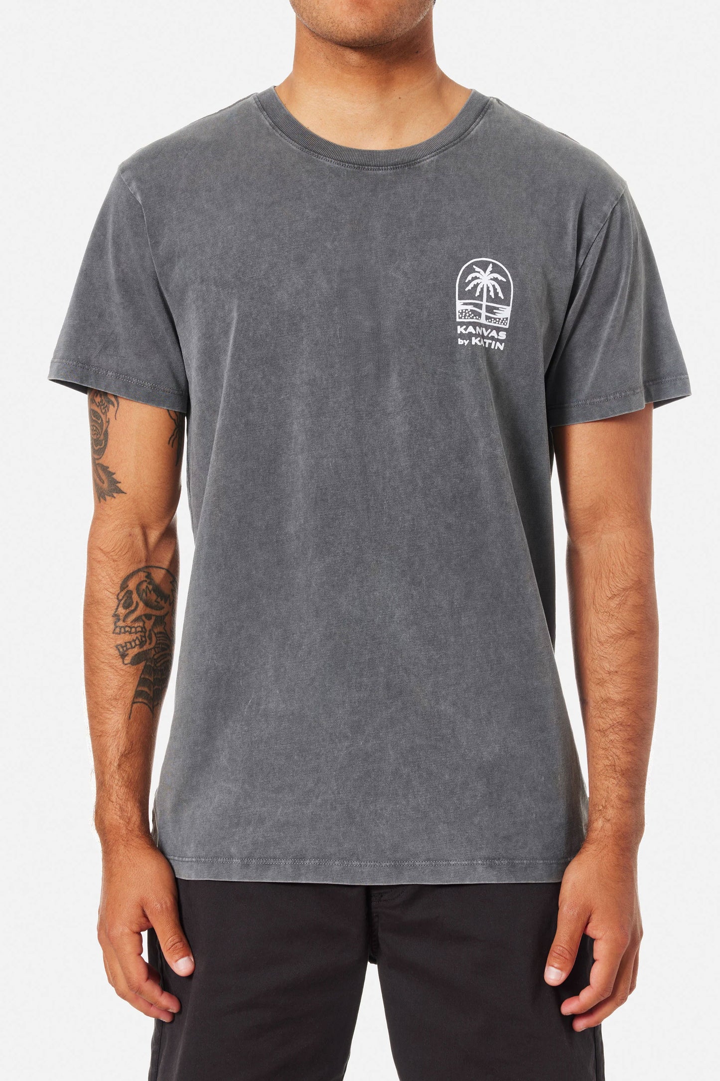 Pukas Surf Shop Man Tee Katin Passage Black