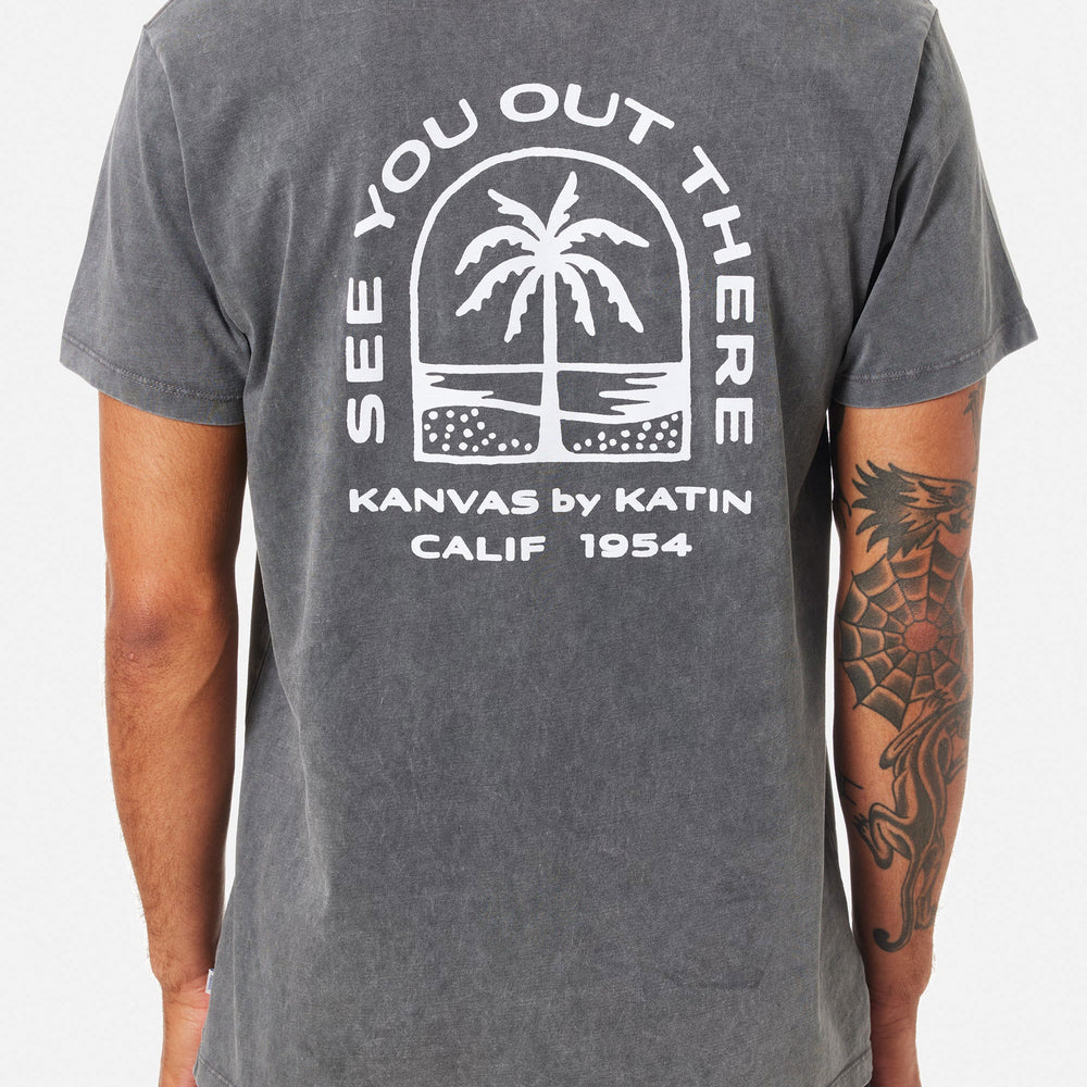 Pukas Surf Shop Man Tee Katin Passage Black